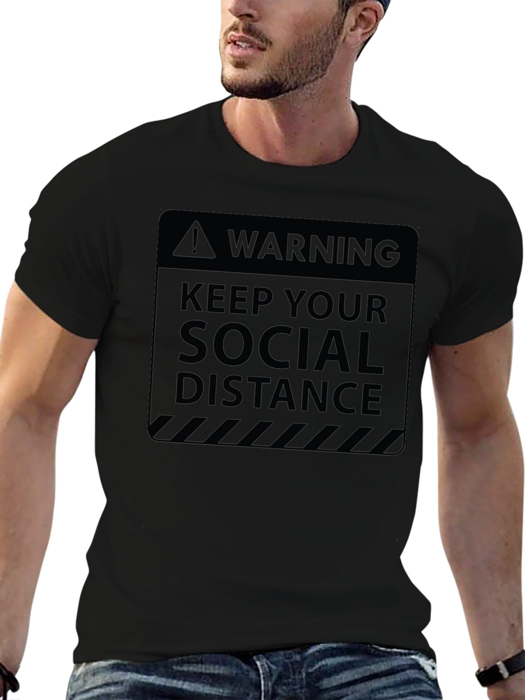 Keep Your Social Distance Graphic T-Shirt