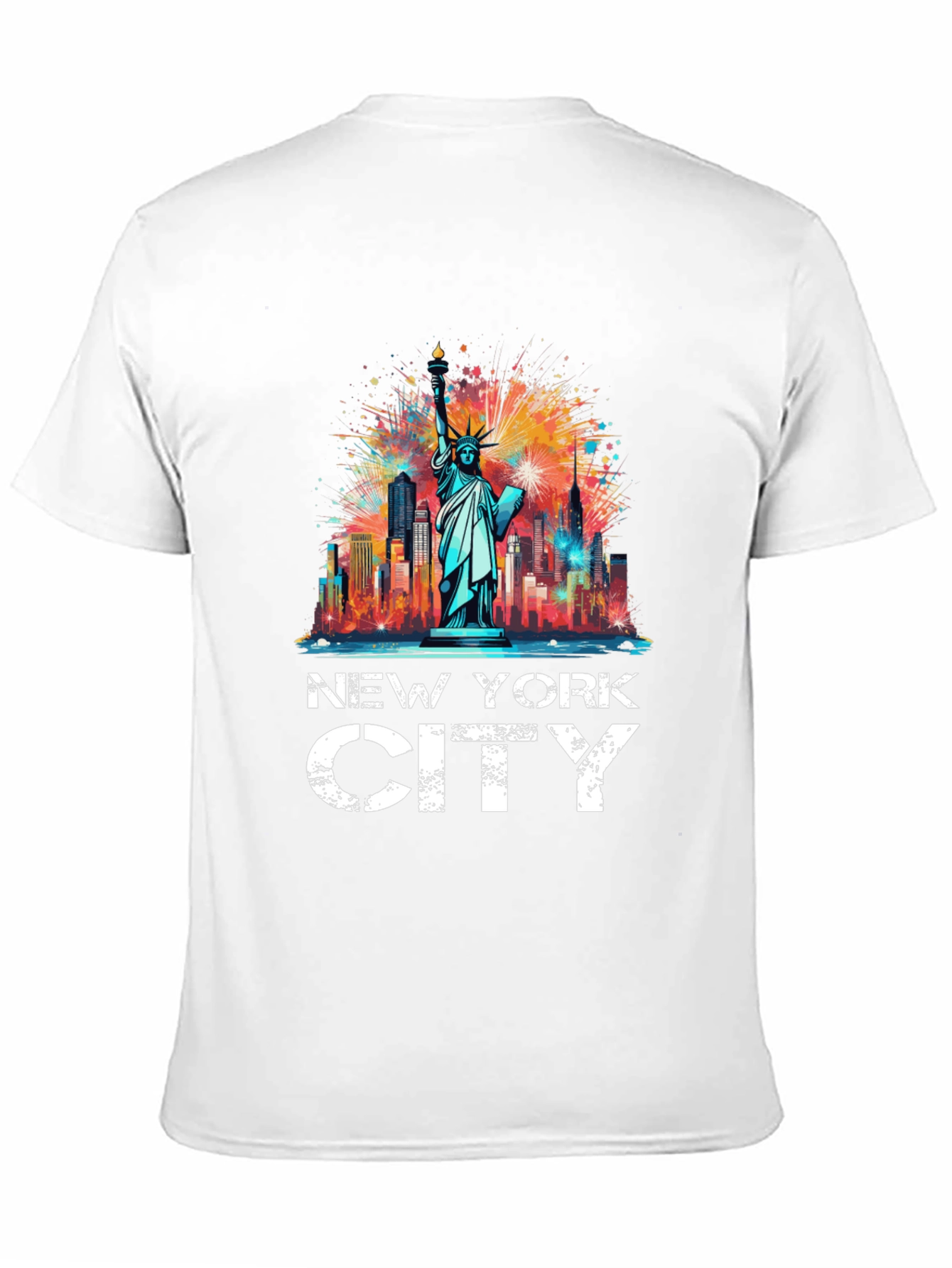 New York City Statue of Liberty Graphic Tee