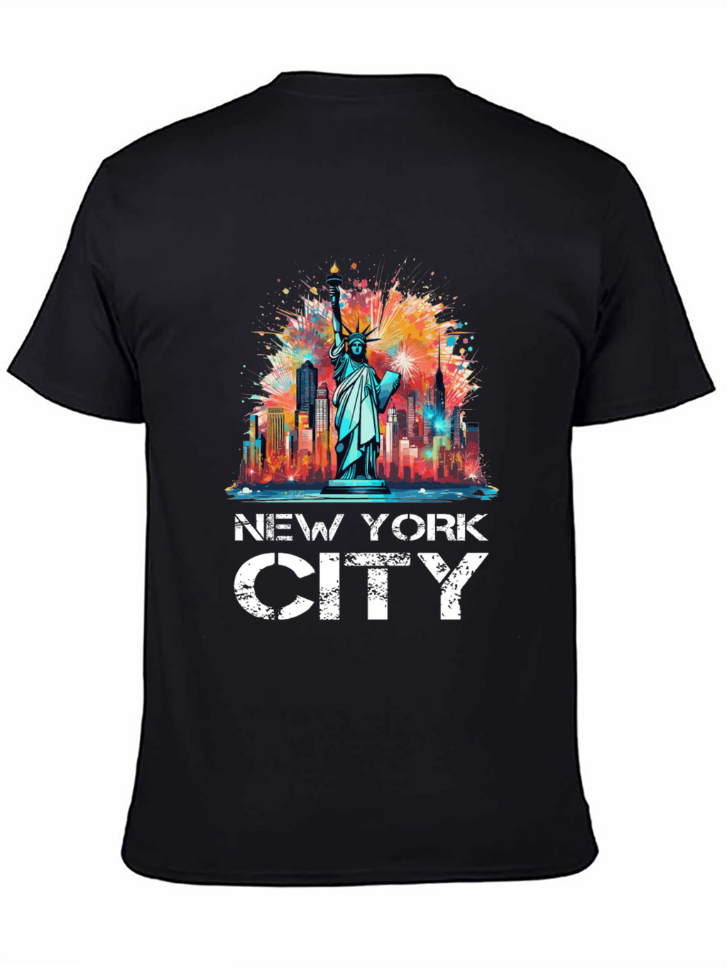 New York City Statue of Liberty Graphic Tee