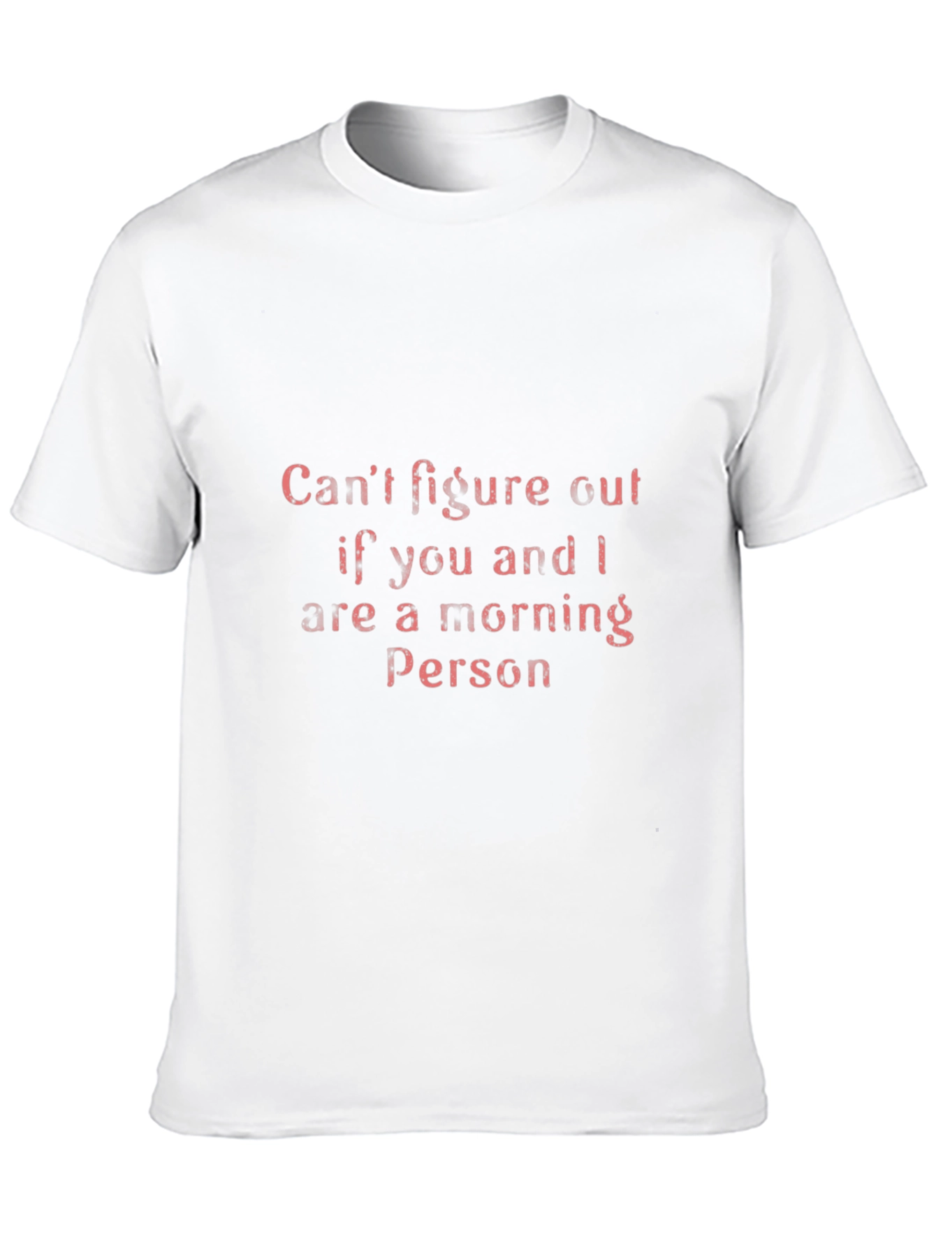 Morning Person Graphic Tee - Black