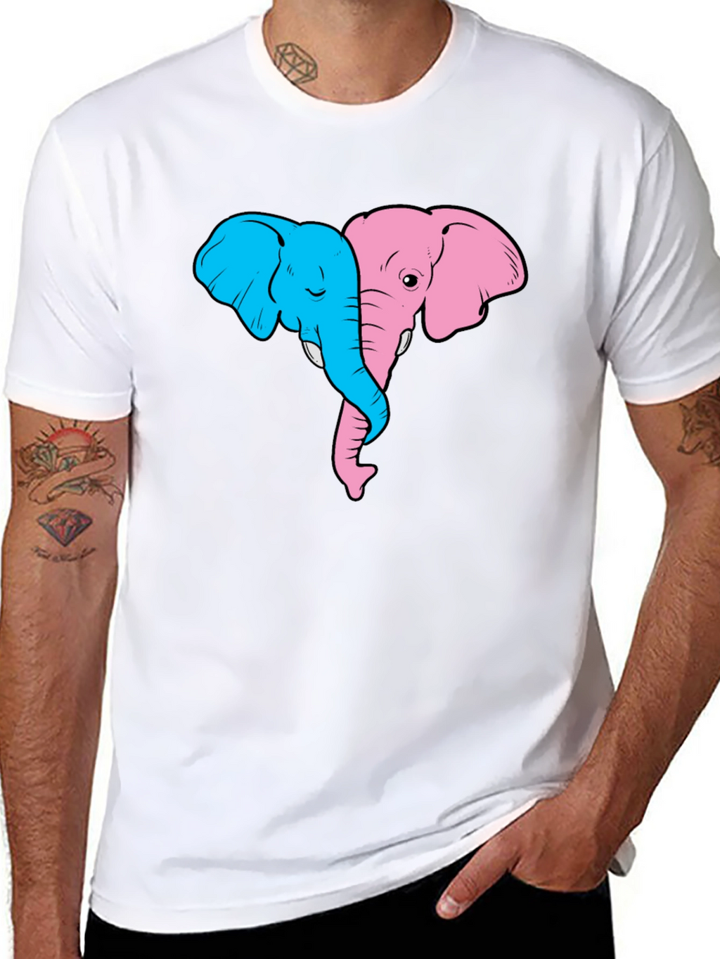 Elephant Love Graphic Tee