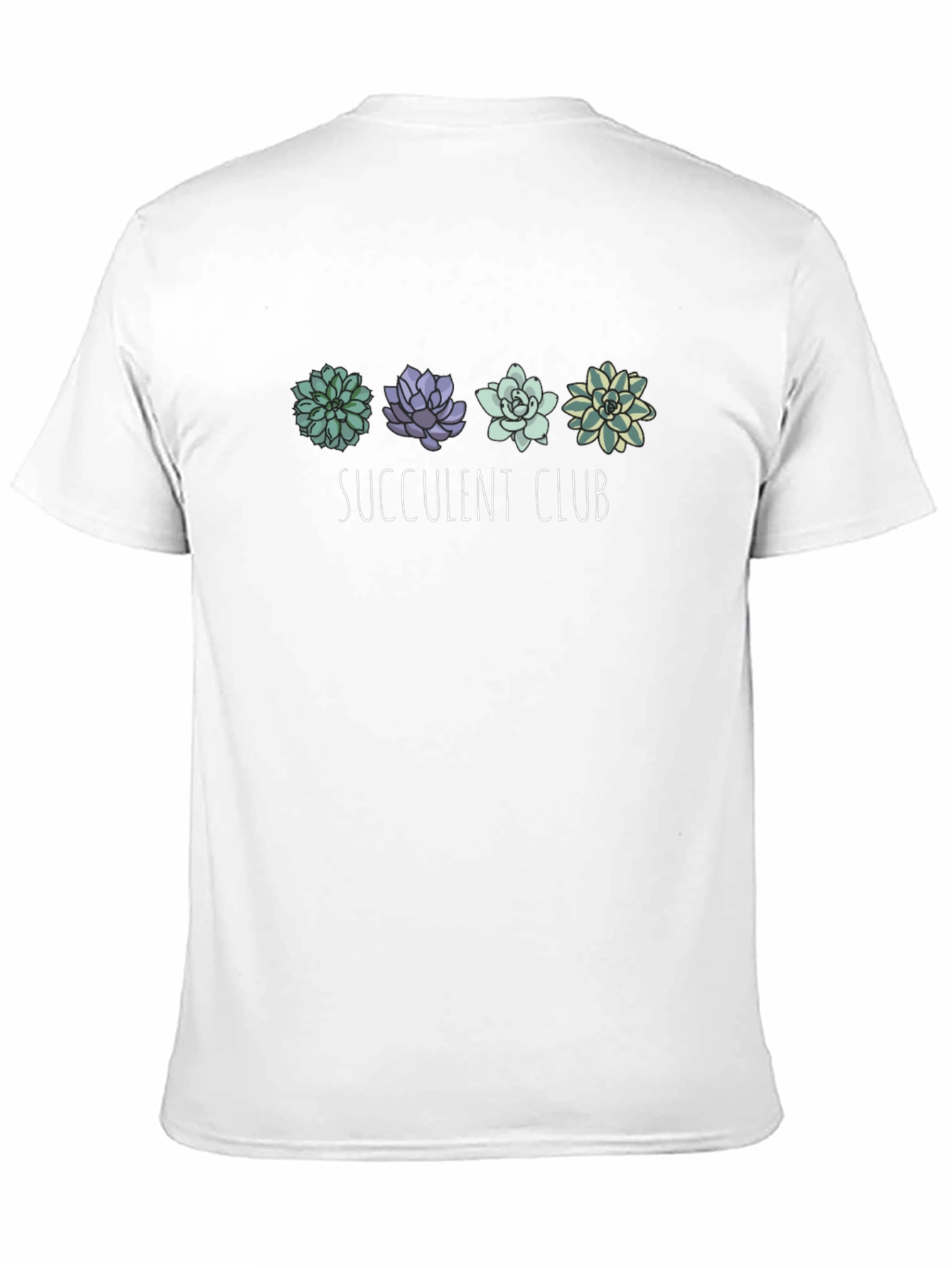 Succulent Club Black Graphic Tee