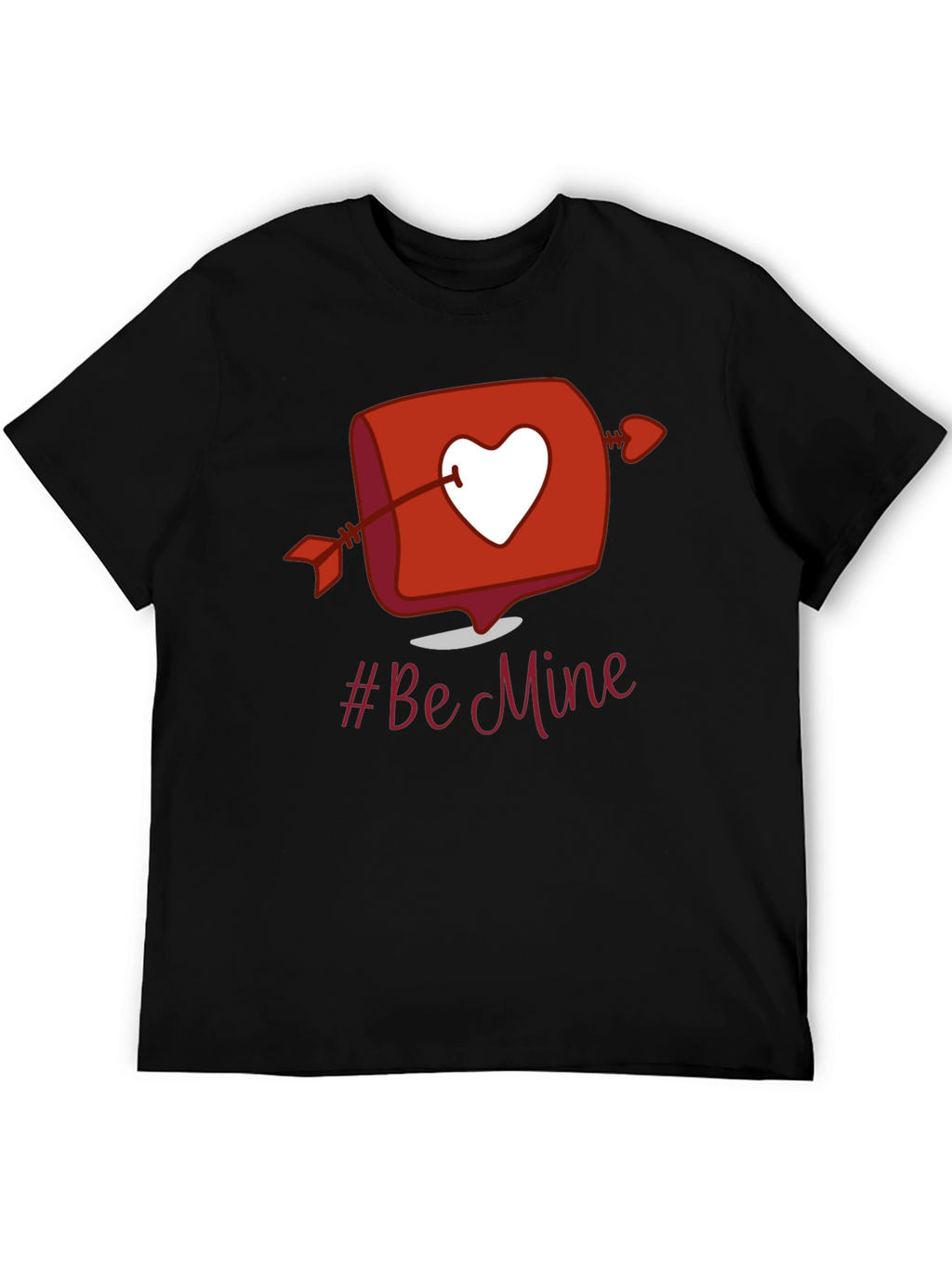 Be Mine Valentines Day Graphic Tee