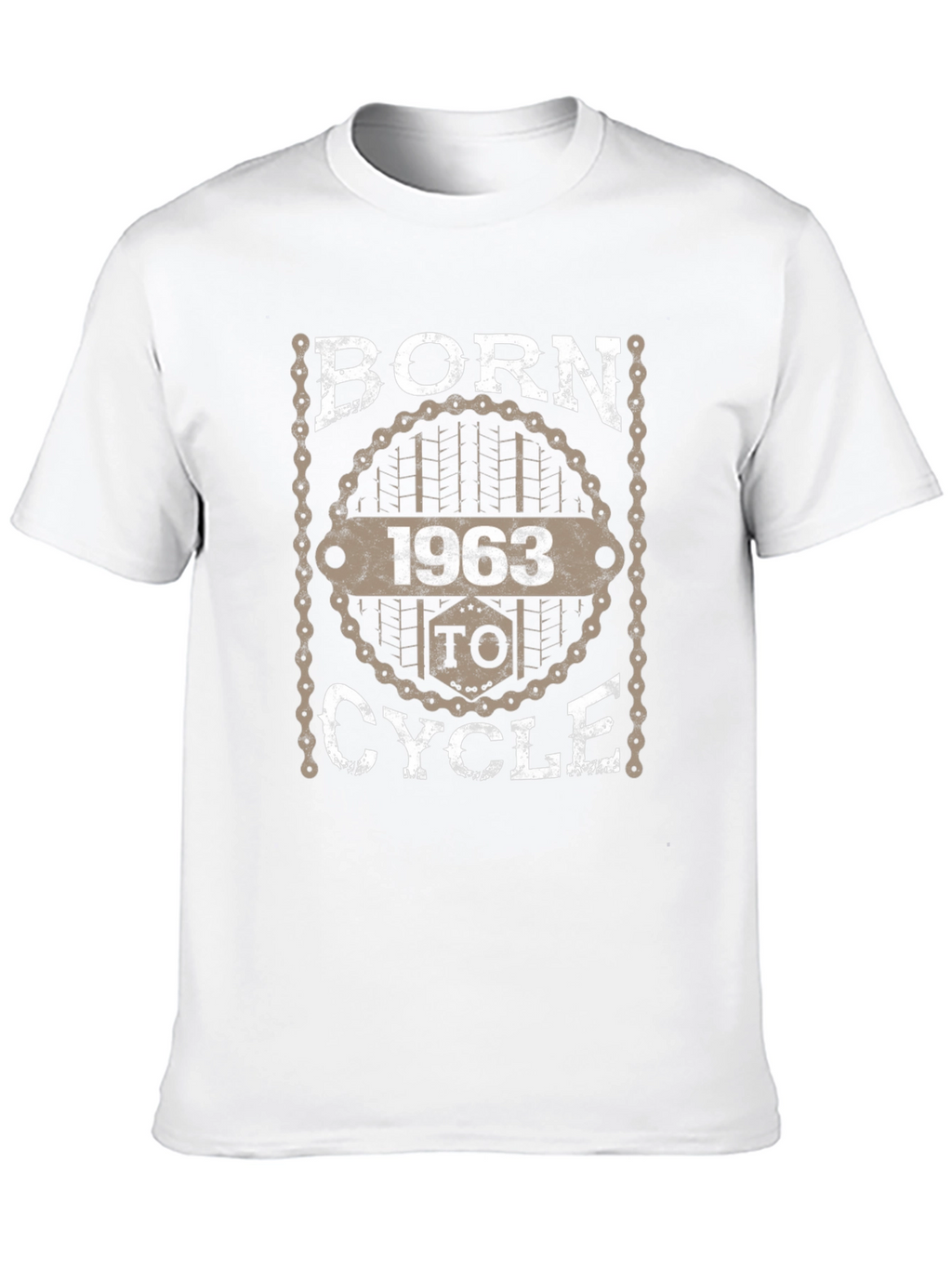 Born To Cycle 1963 Graphic T-Shirt