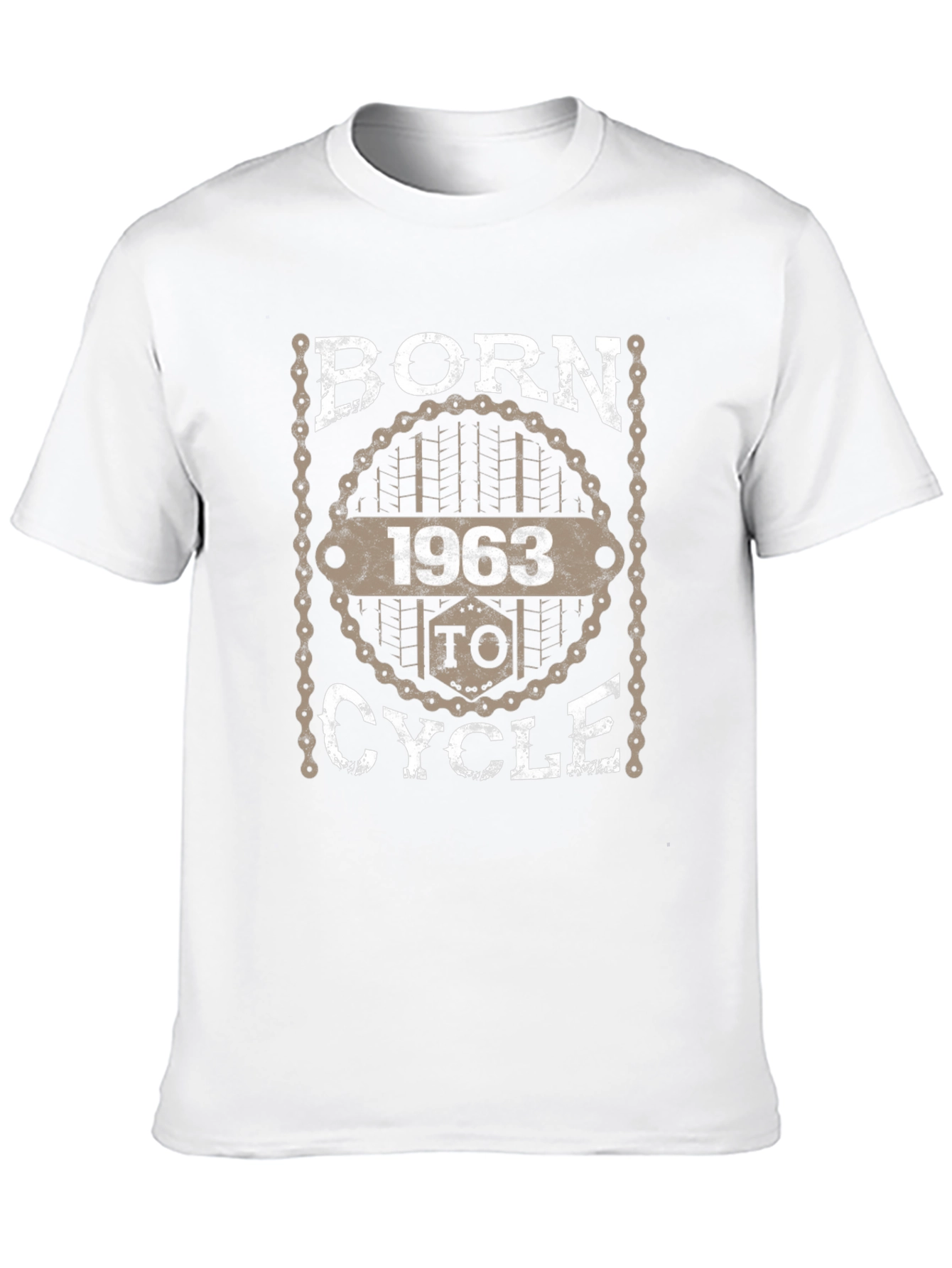 Born To Cycle 1963 Graphic T-Shirt