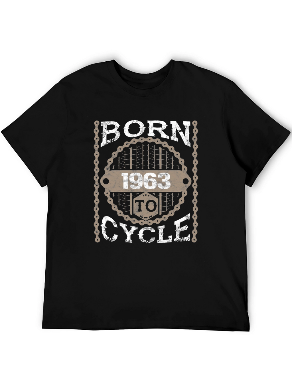 Born To Cycle 1963 Graphic T-Shirt