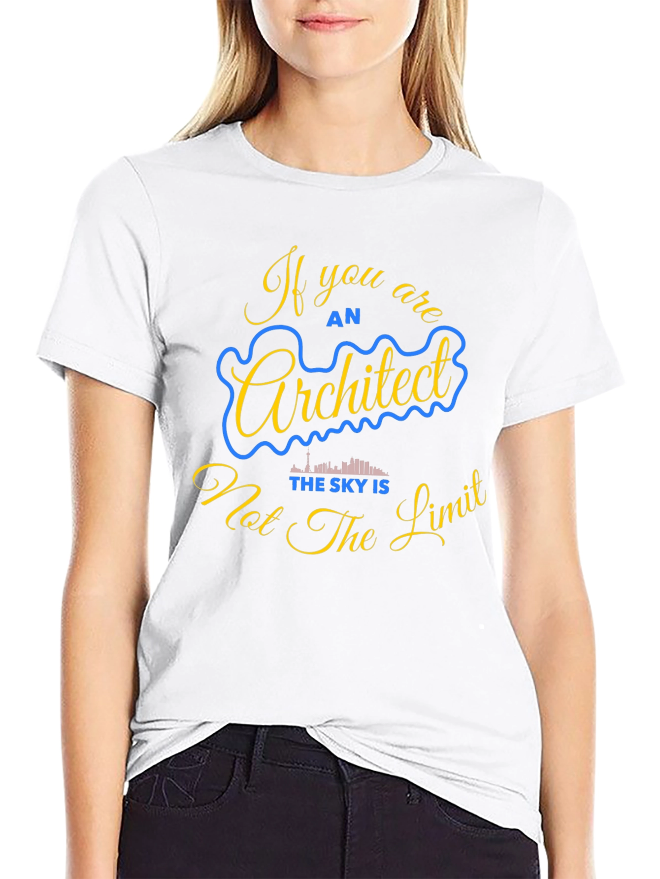 Architect T-Shirt - The Sky is Not The Limit