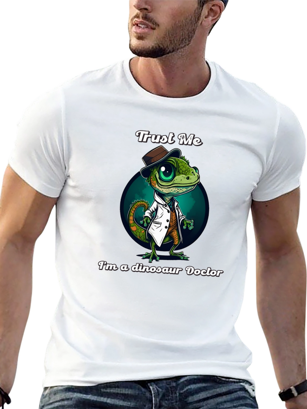Dinosaur Doctor Graphic T-Shirt