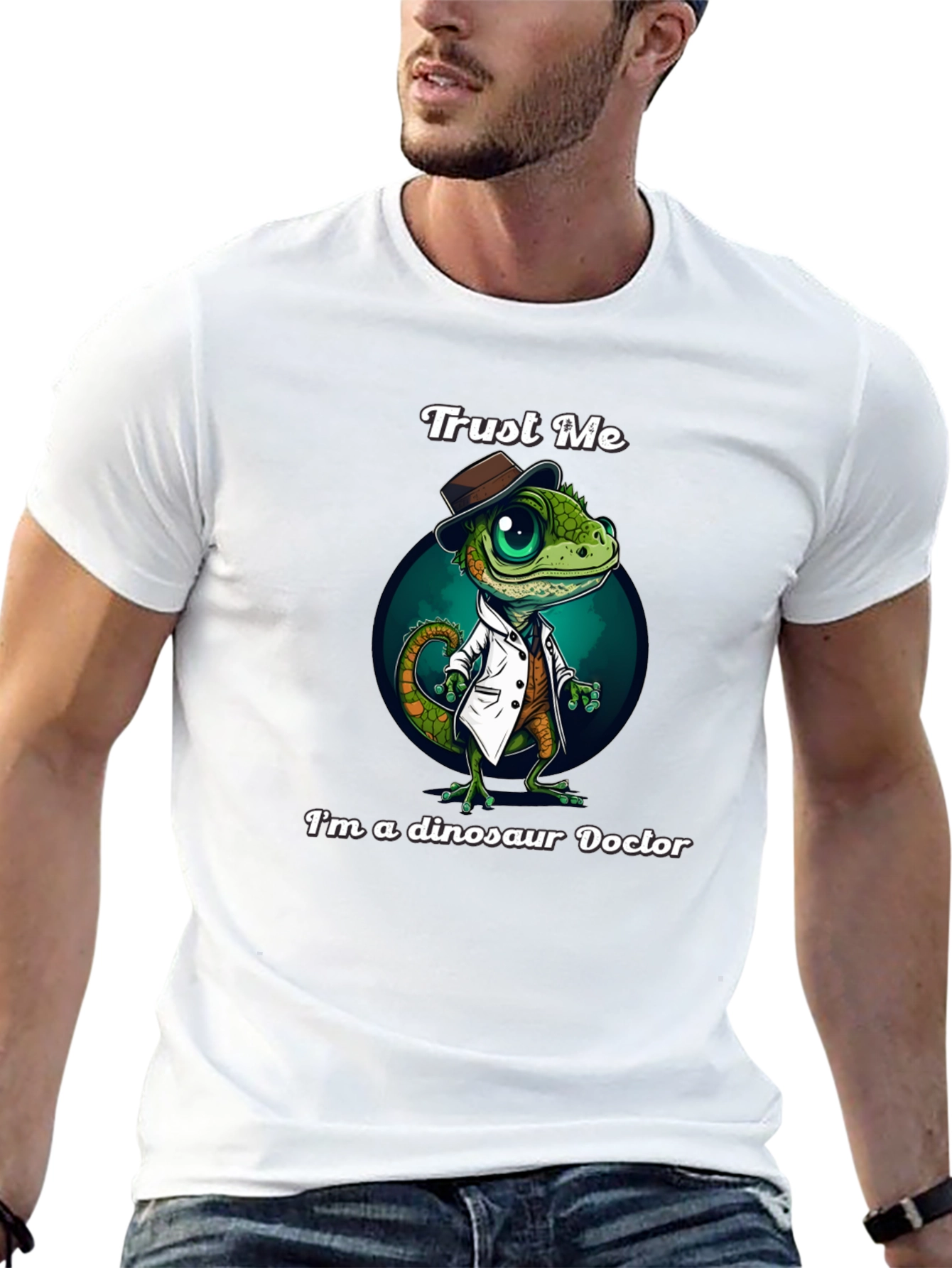 Dinosaur Doctor Graphic T-Shirt
