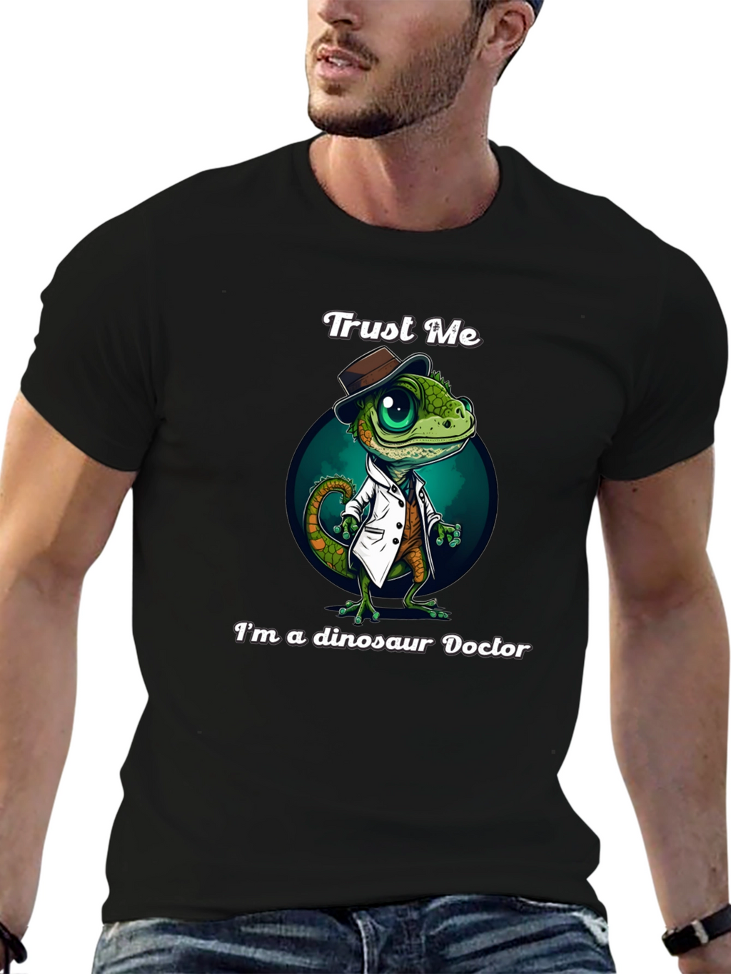 Dinosaur Doctor Graphic T-Shirt