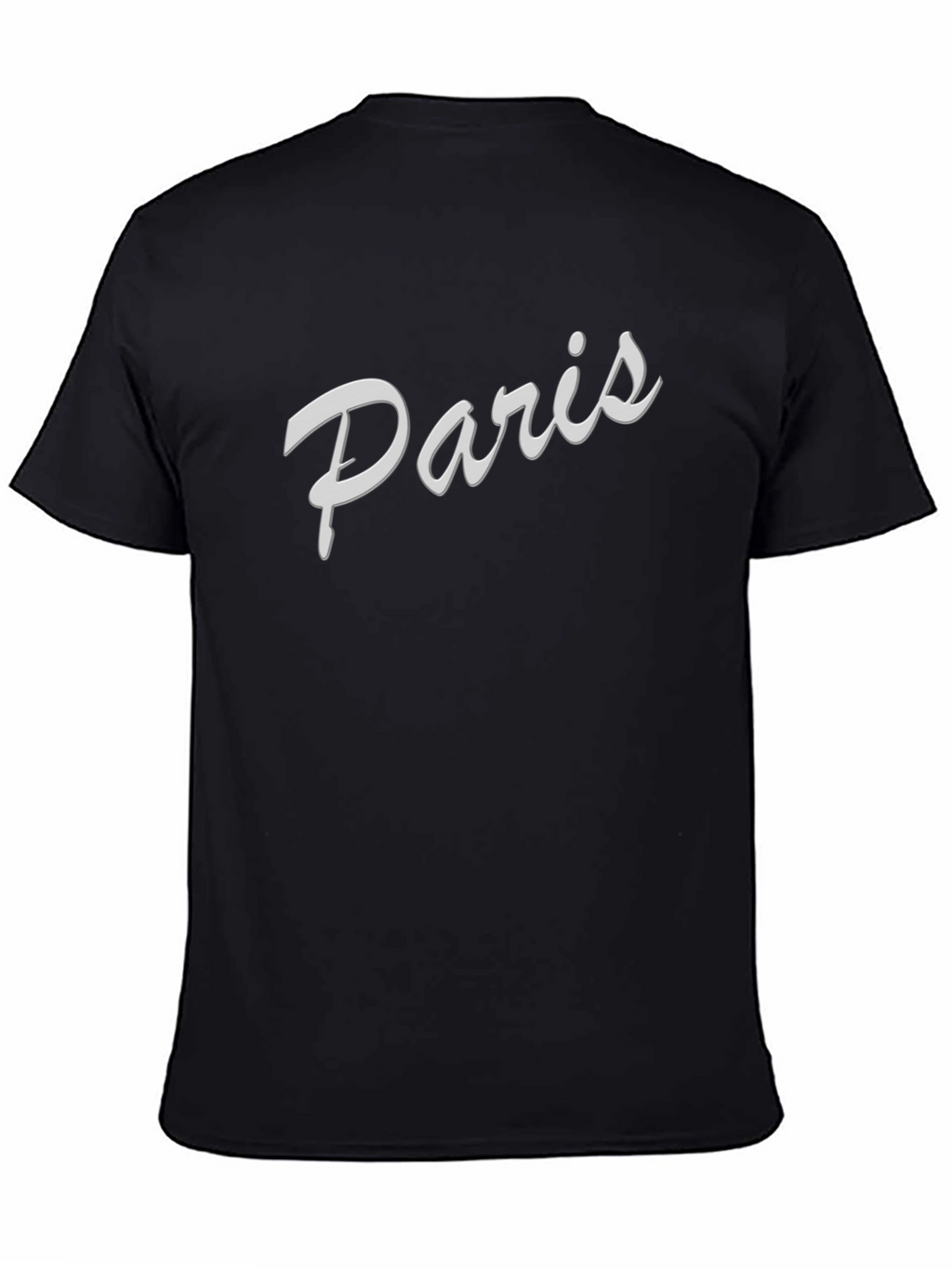 Paris Graphic Tee - Stylish Black T-Shirt