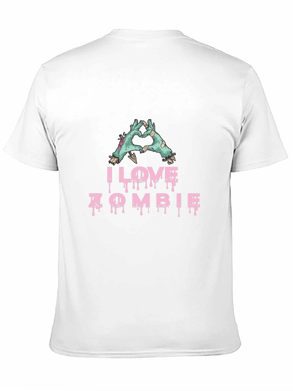 I Love Zombie T-Shirt - Graphic Novelty Tee