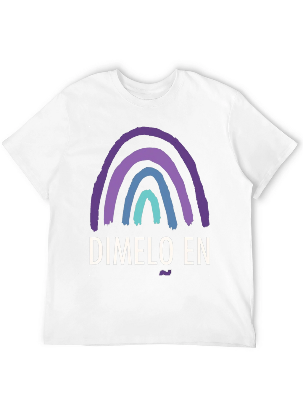 Dimelo En Rainbow T-Shirt