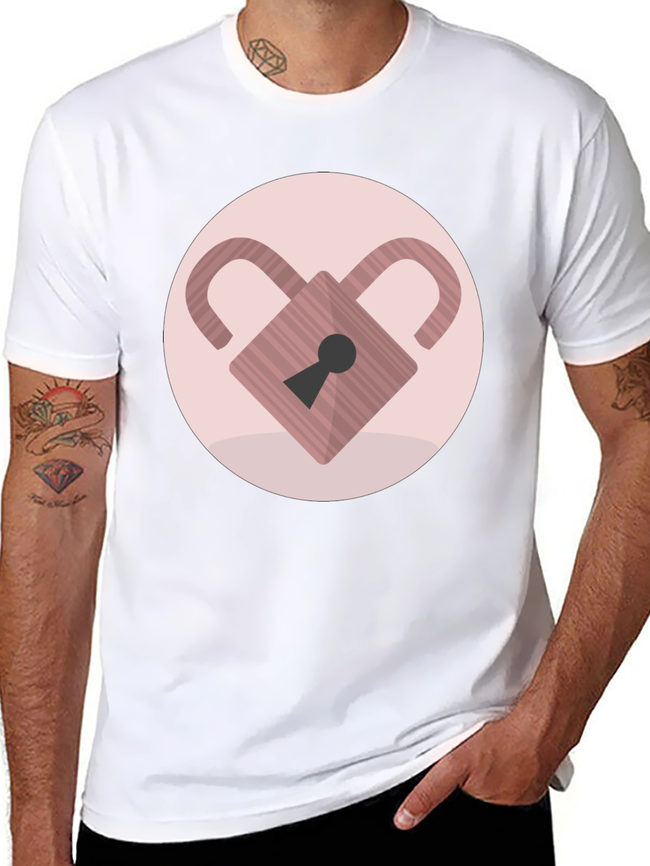 Unlock Your Style: Graphic Print Tee