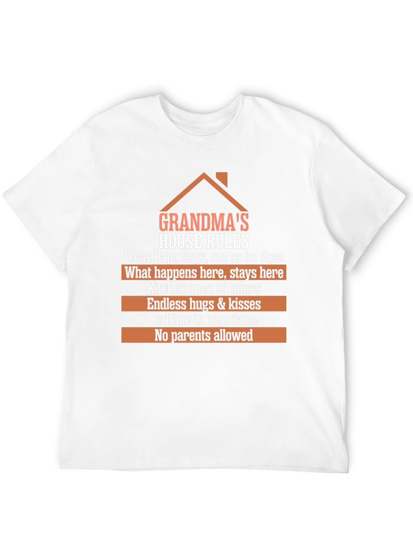 Grandmas House Rules Graphic T-Shirt