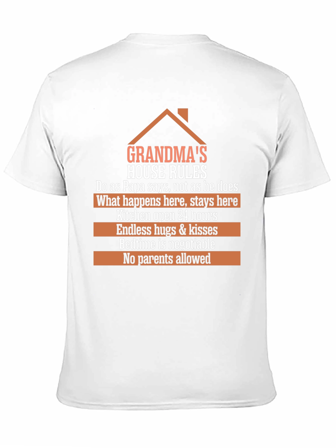 Grandmas House Rules Graphic T-Shirt