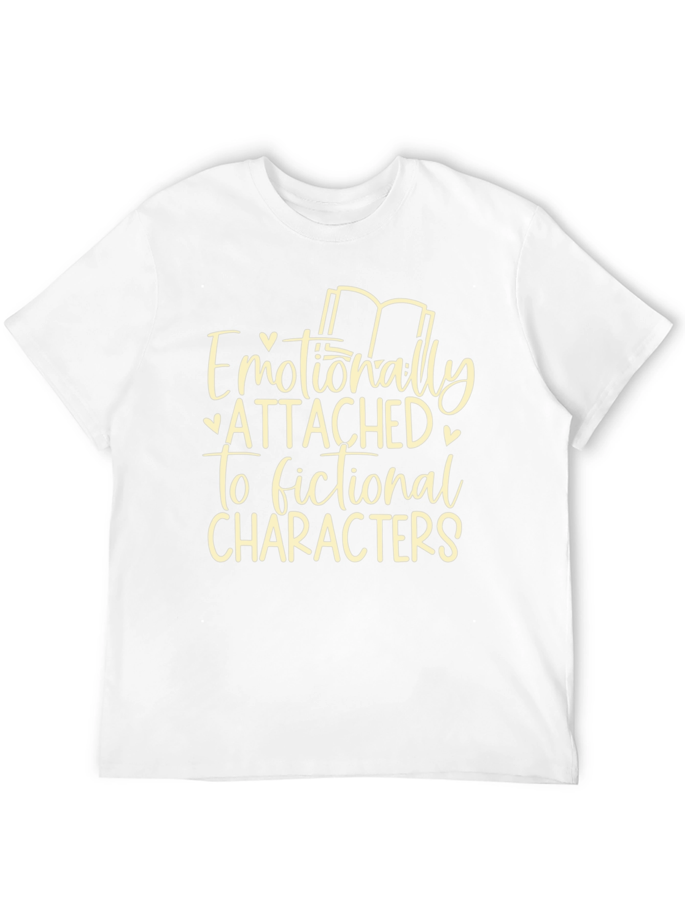 Emotionally Attached T-Shirt - Book Lover Tee