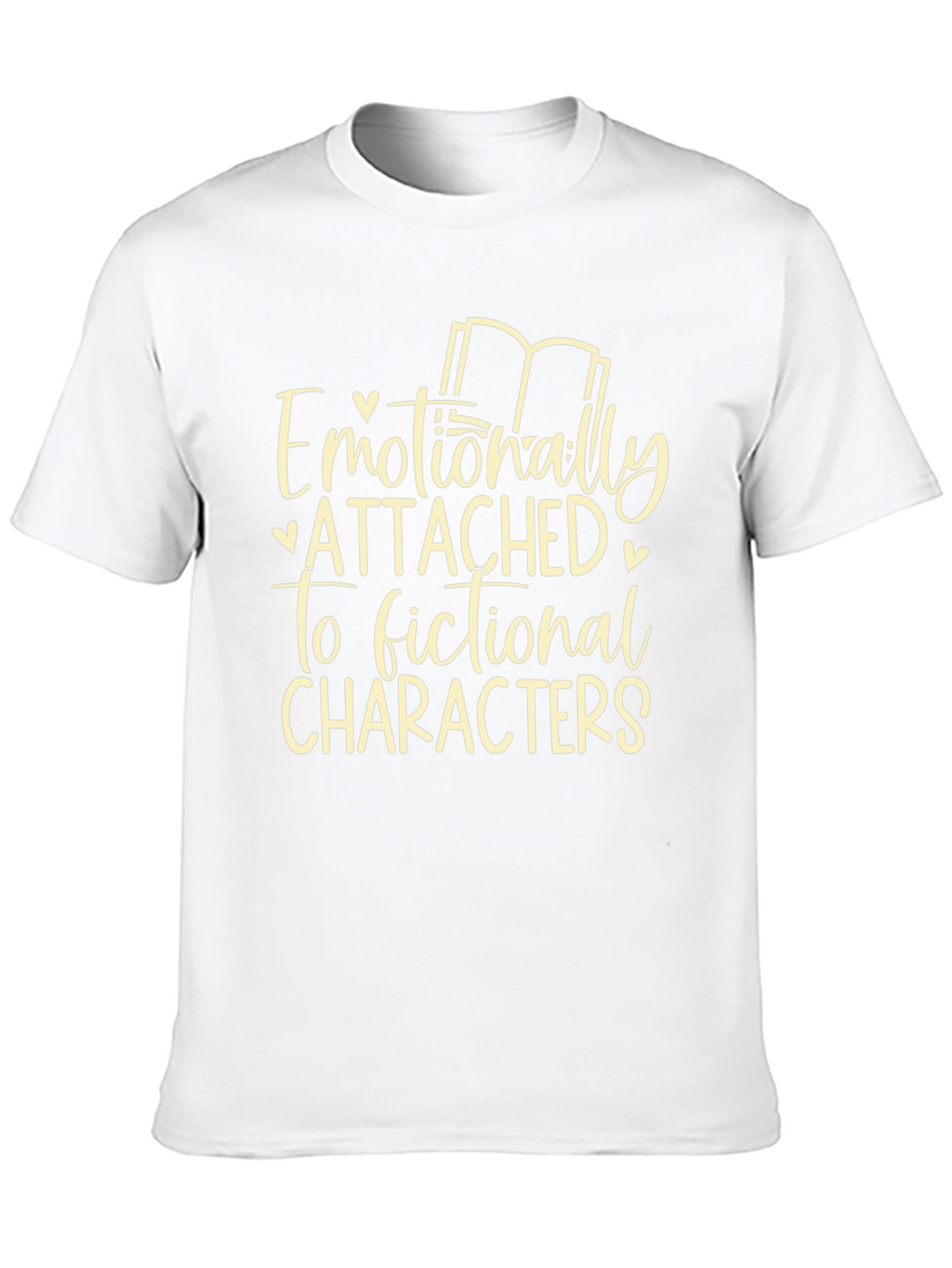 Emotionally Attached T-Shirt - Book Lover Tee