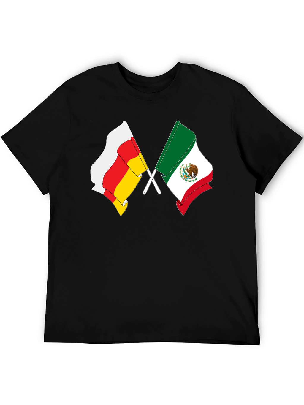 Crossed Flags Graphic Tee