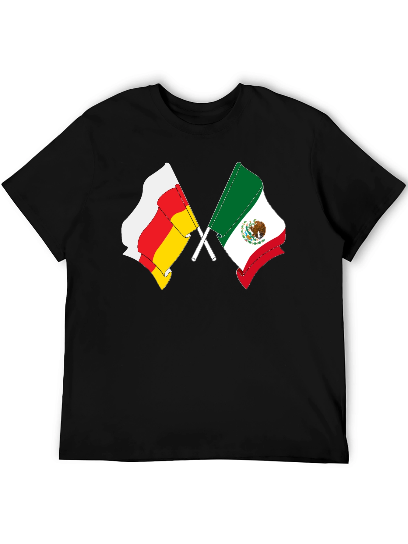 Crossed Flags Graphic Tee