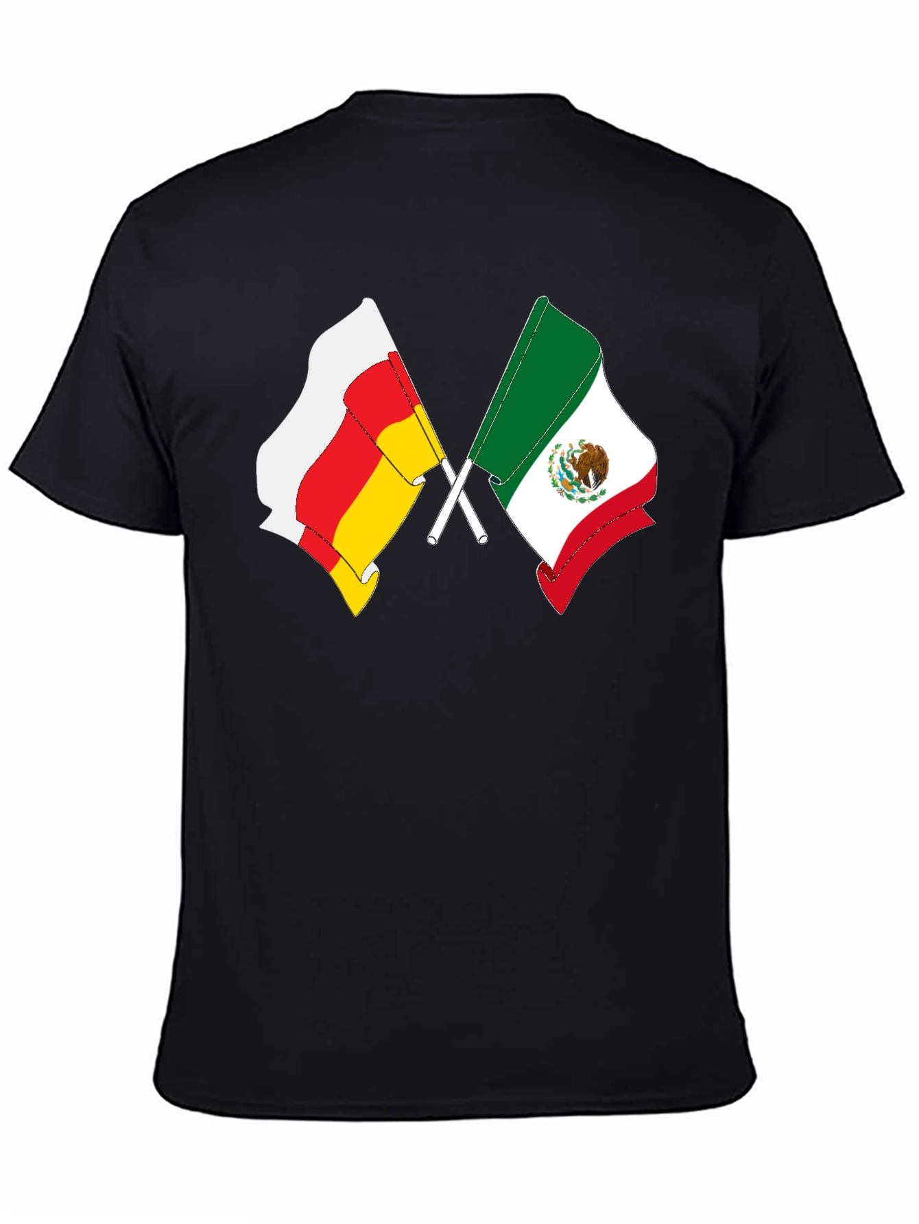 Crossed Flags Graphic Tee