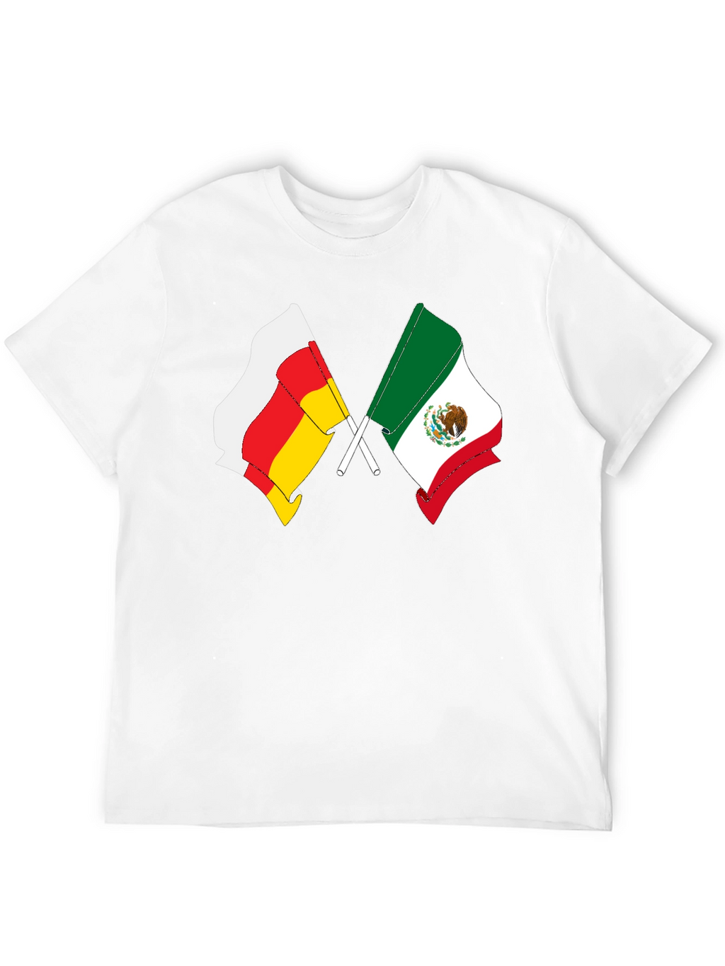 Crossed Flags Graphic Tee
