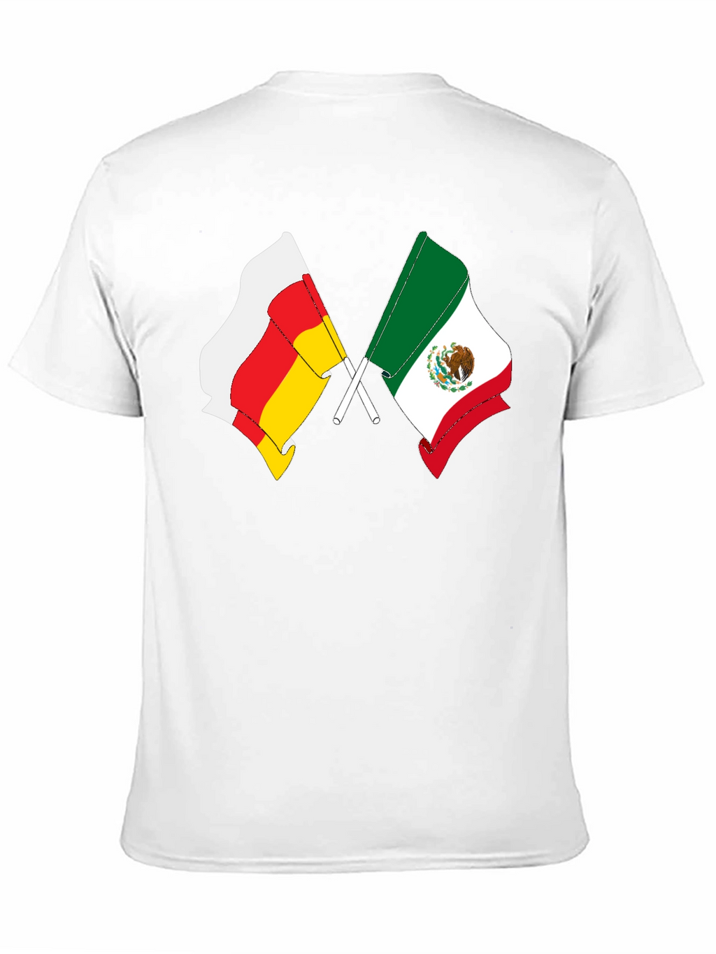 Crossed Flags Graphic Tee
