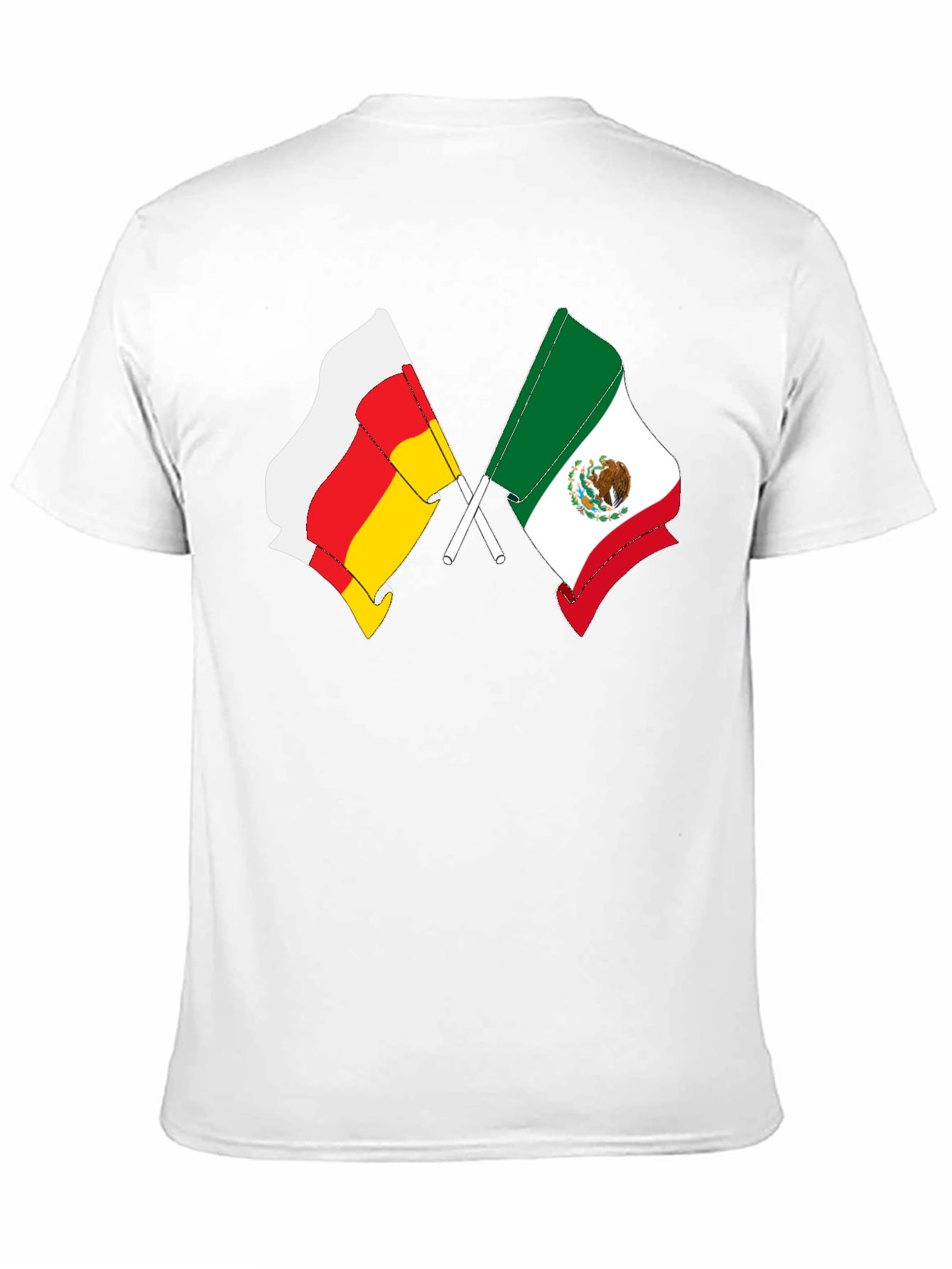 Crossed Flags Graphic Tee
