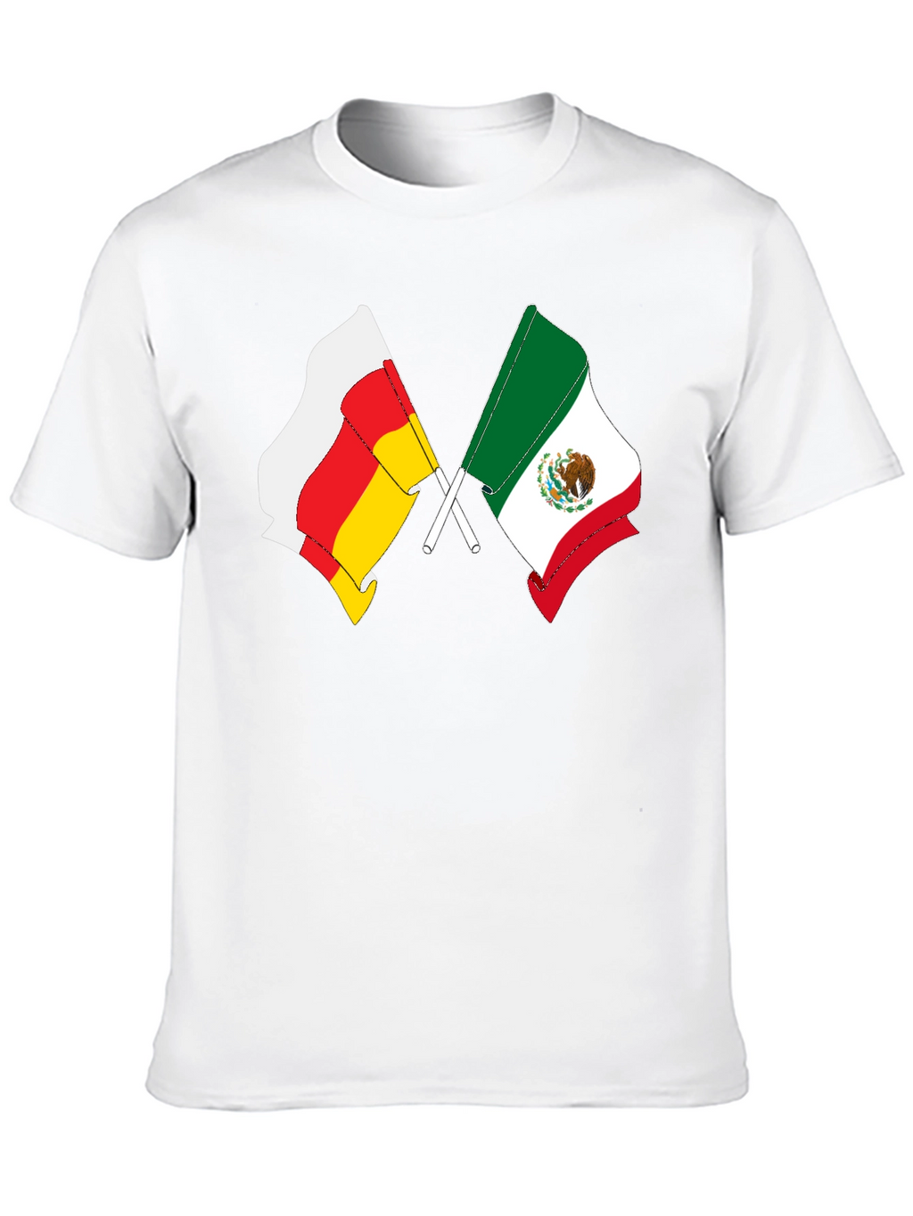 Crossed Flags Graphic Tee
