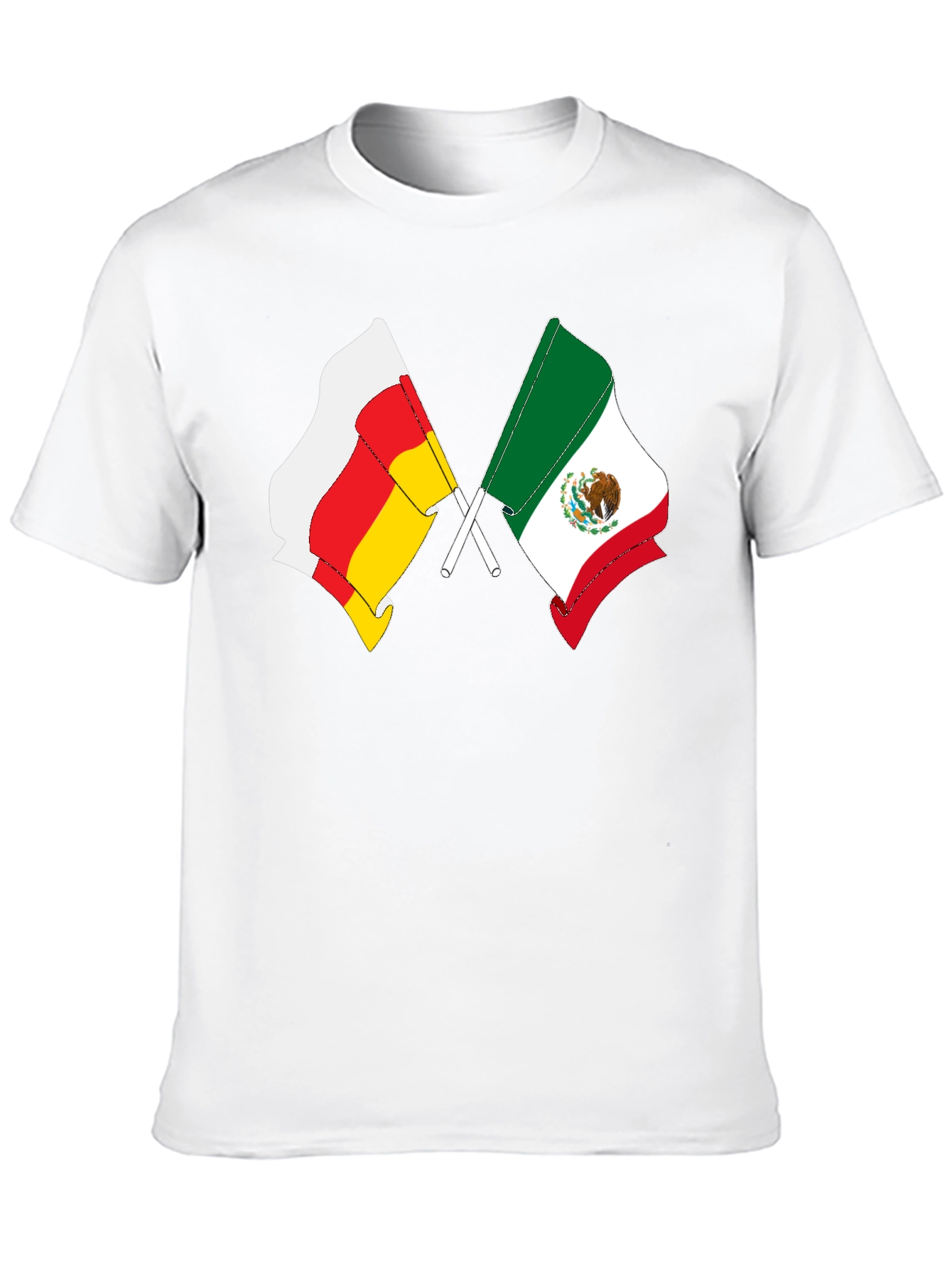 Crossed Flags Graphic Tee