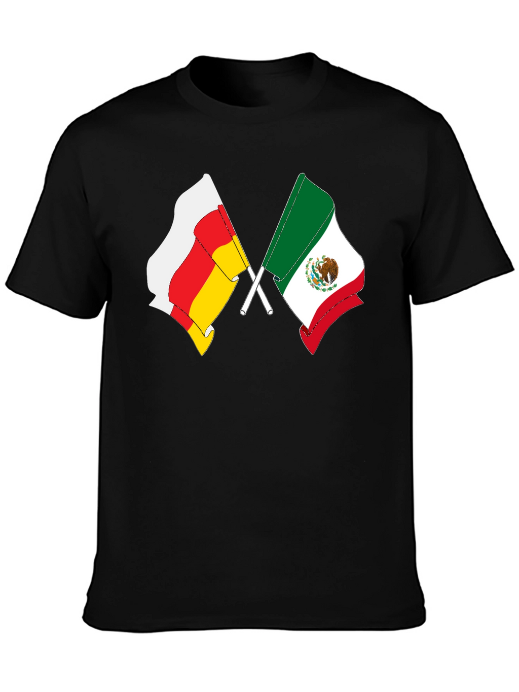 Crossed Flags Graphic Tee