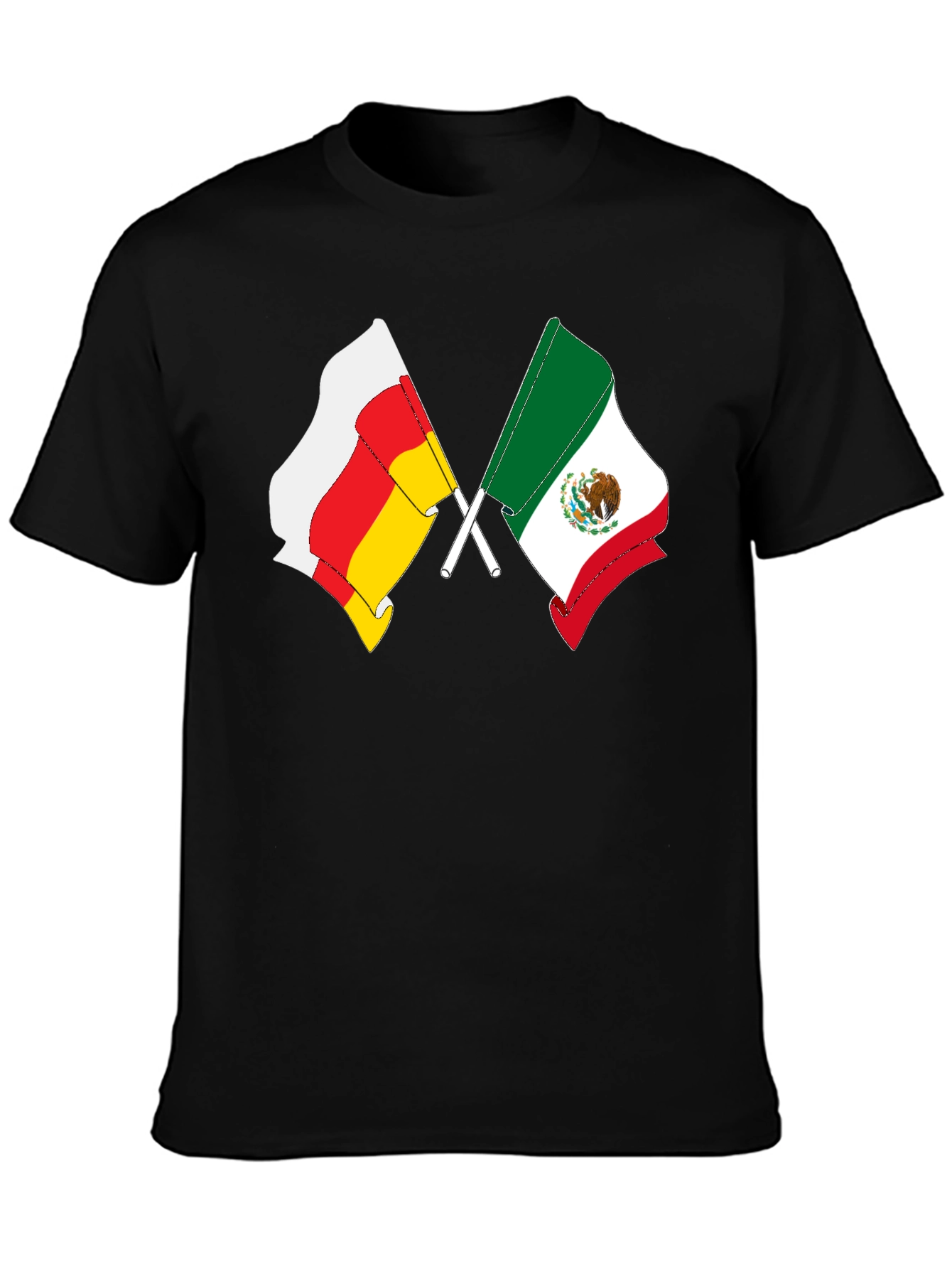 Crossed Flags Graphic Tee