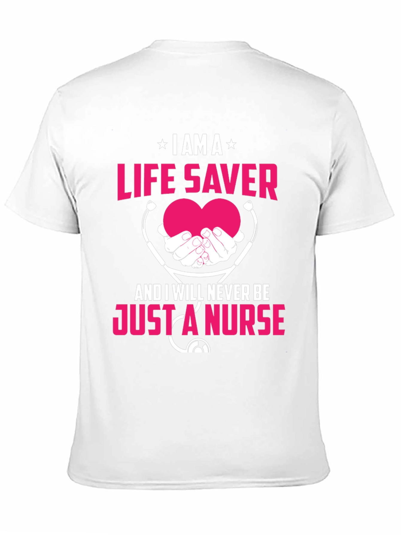 Life Saver Nurse T-Shirt - Black
