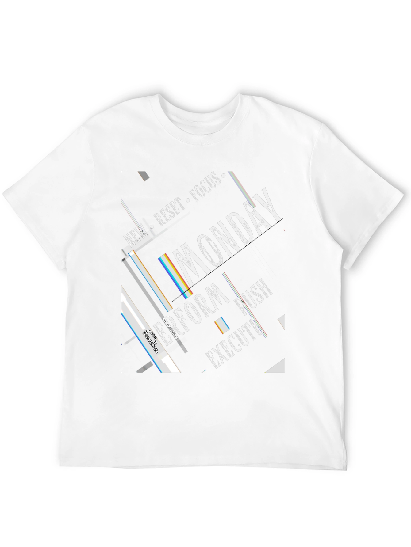 Monday Motivation T-Shirt - Black