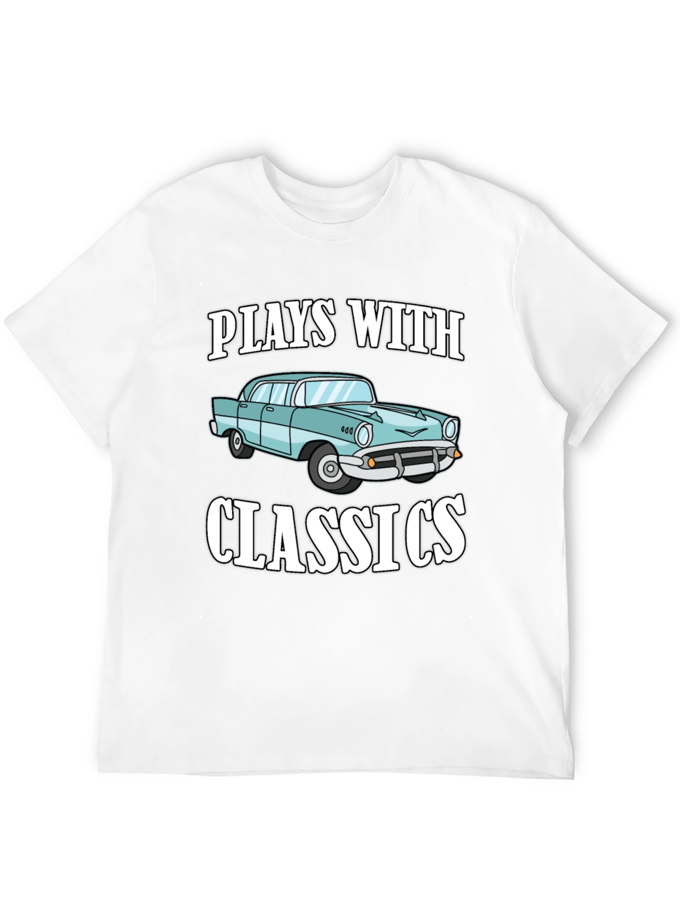 Plays with Classics Car Graphic T-Shirt
