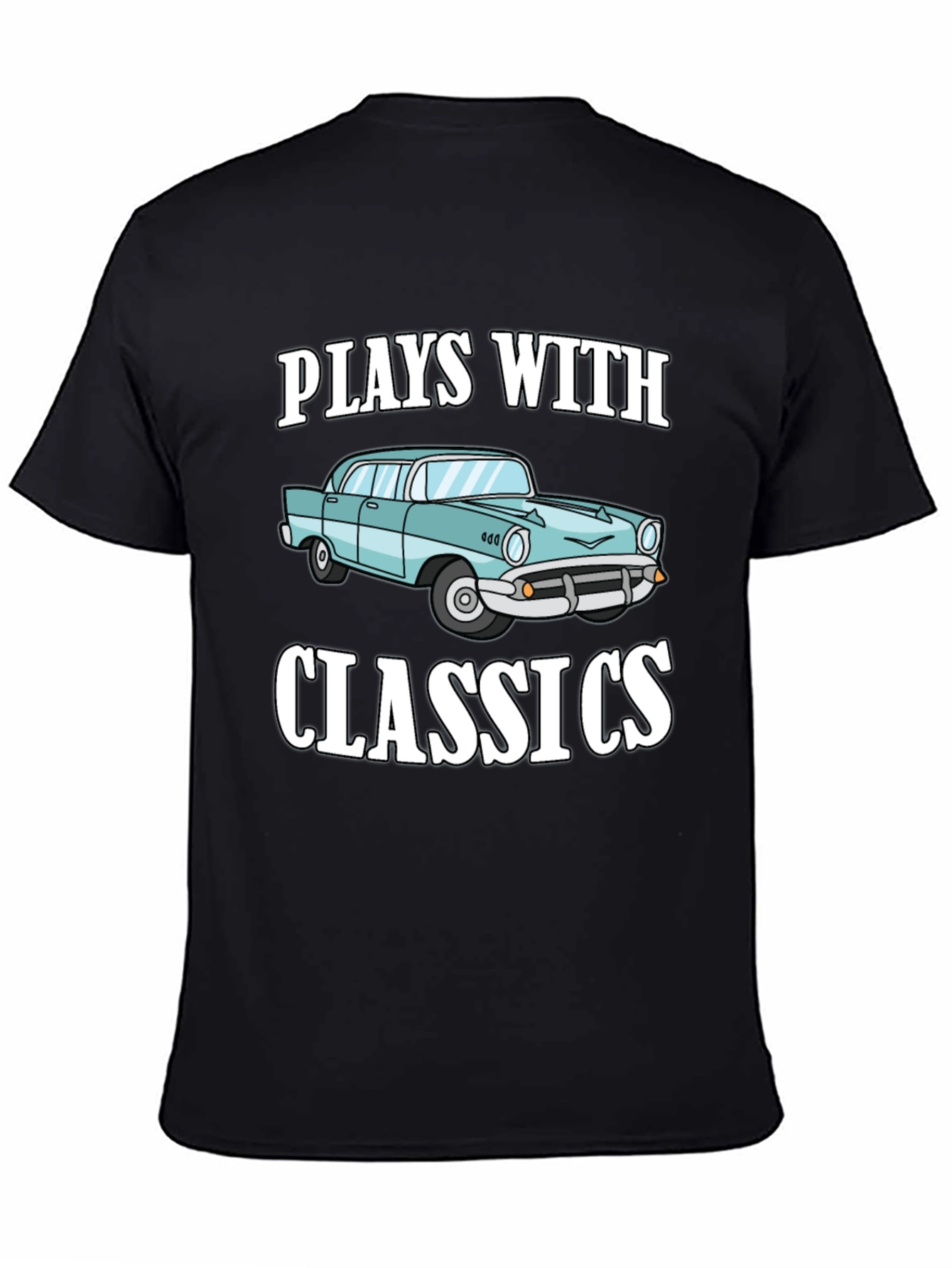 Plays with Classics Car Graphic T-Shirt