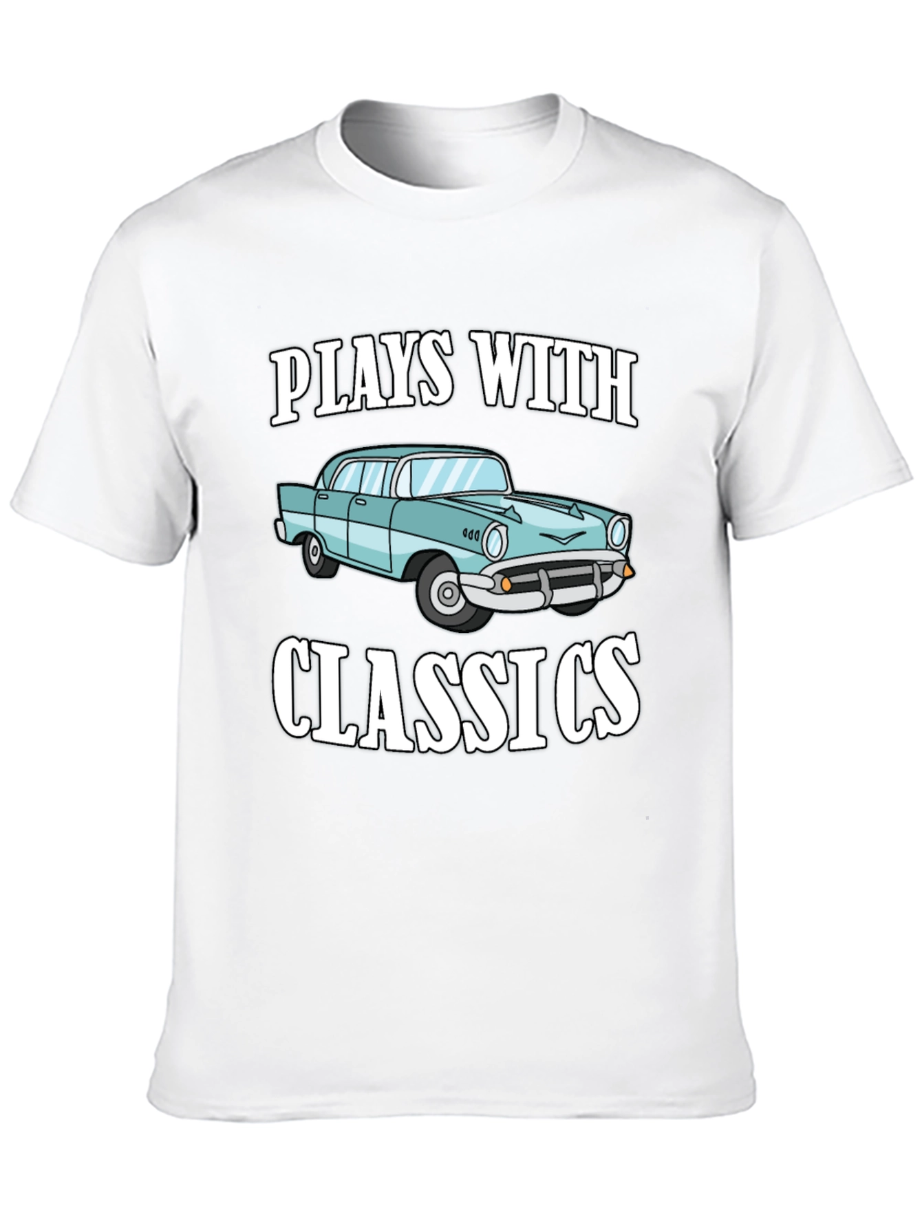 Plays with Classics Car Graphic T-Shirt