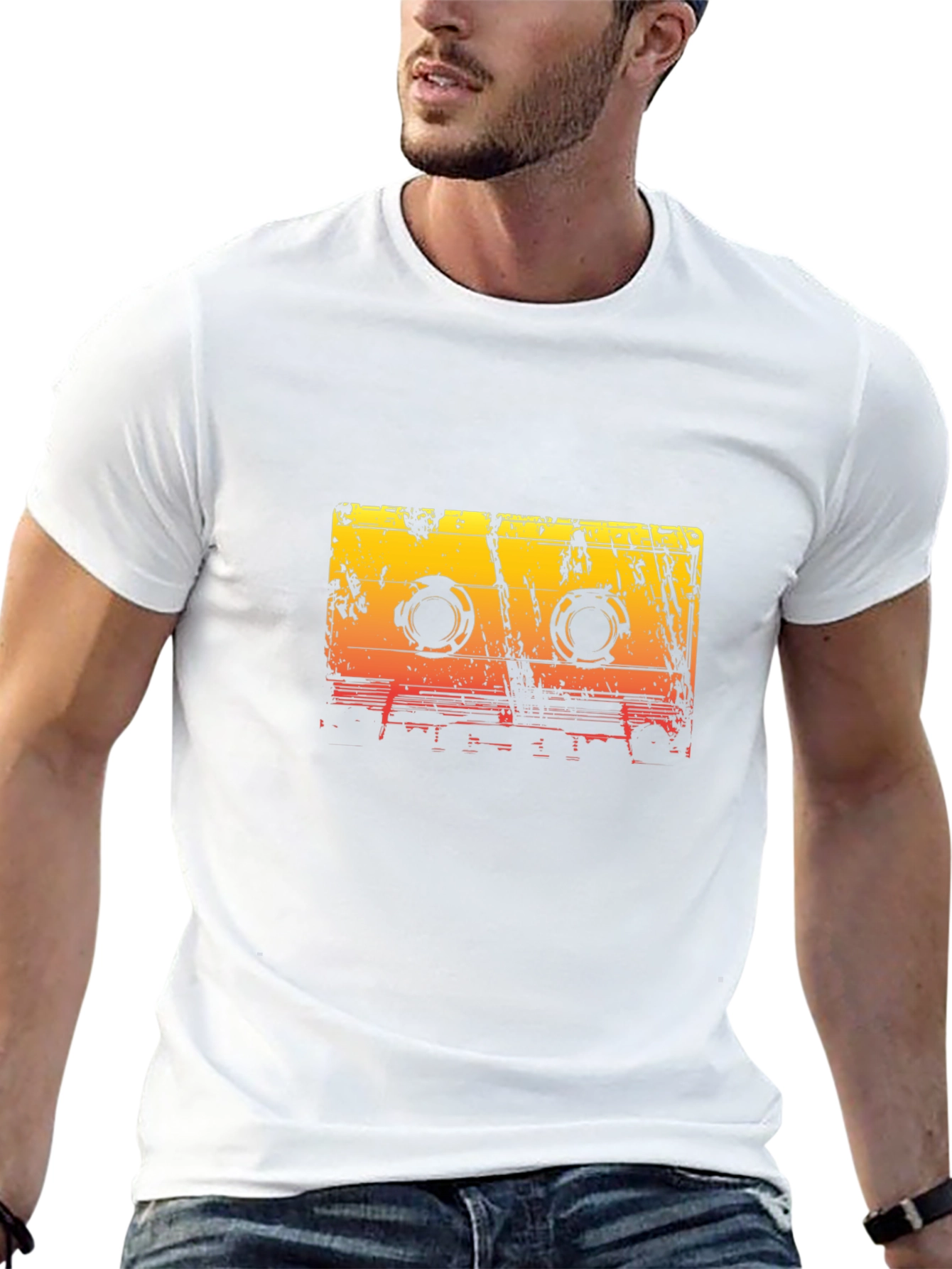 Retro Cassette Tape Graphic Tee