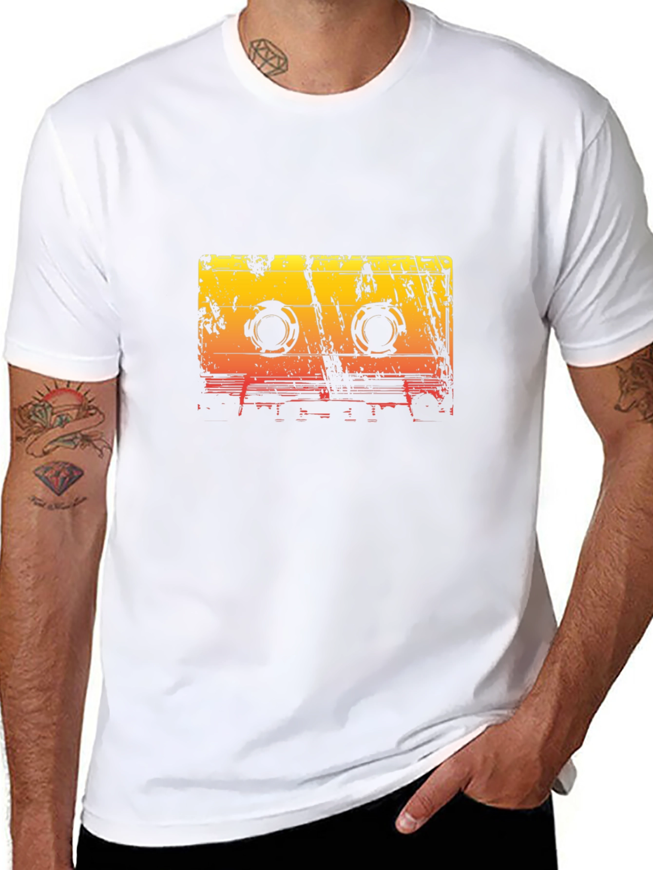 Retro Cassette Tape Graphic Tee