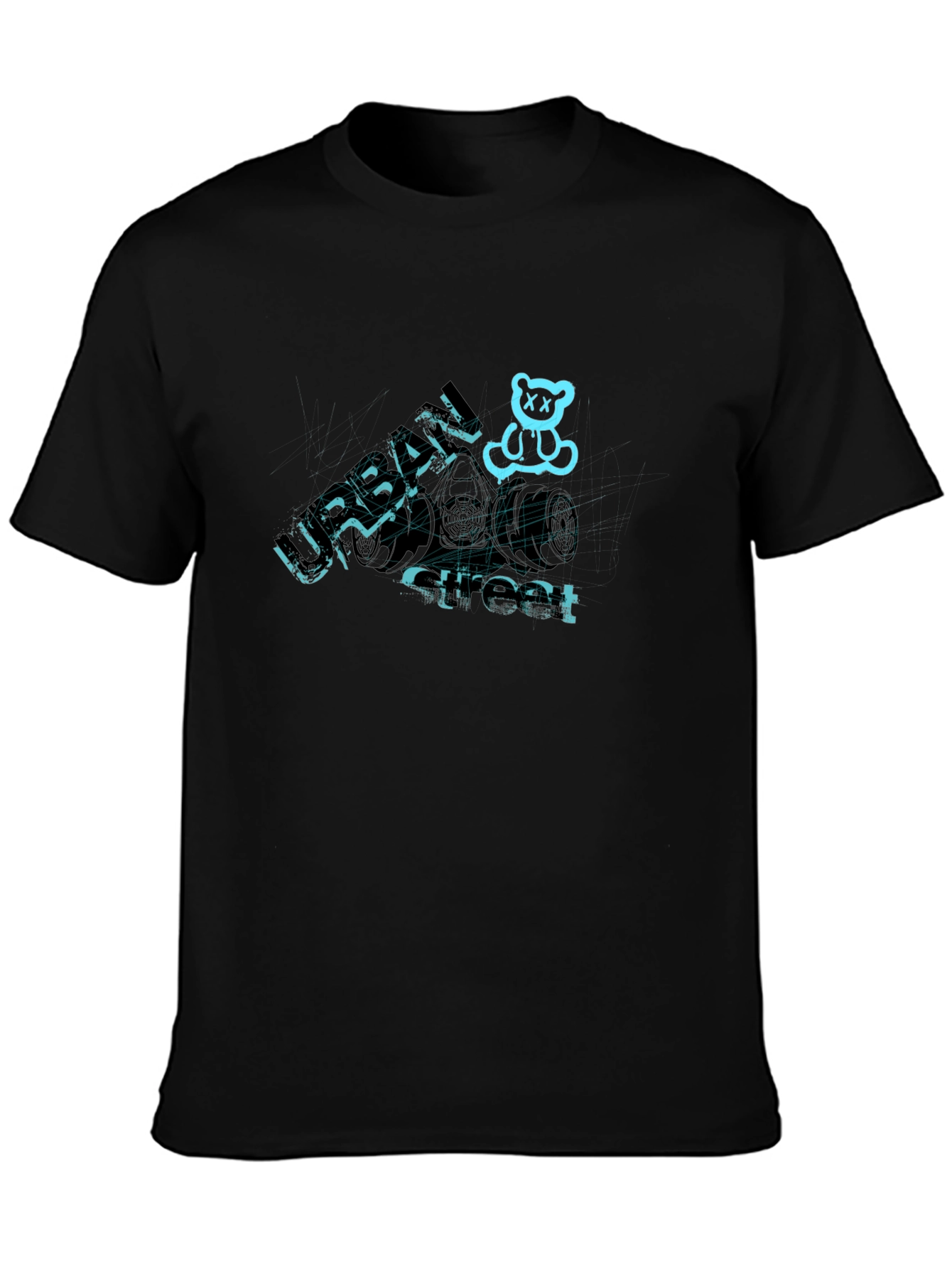Urban Street Bear T-Shirt - Cool Graphic Tee