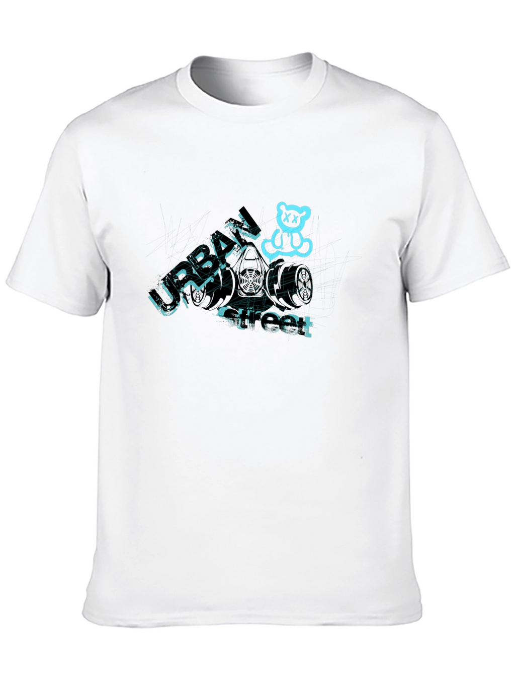 Urban Street Bear T-Shirt - Cool Graphic Tee