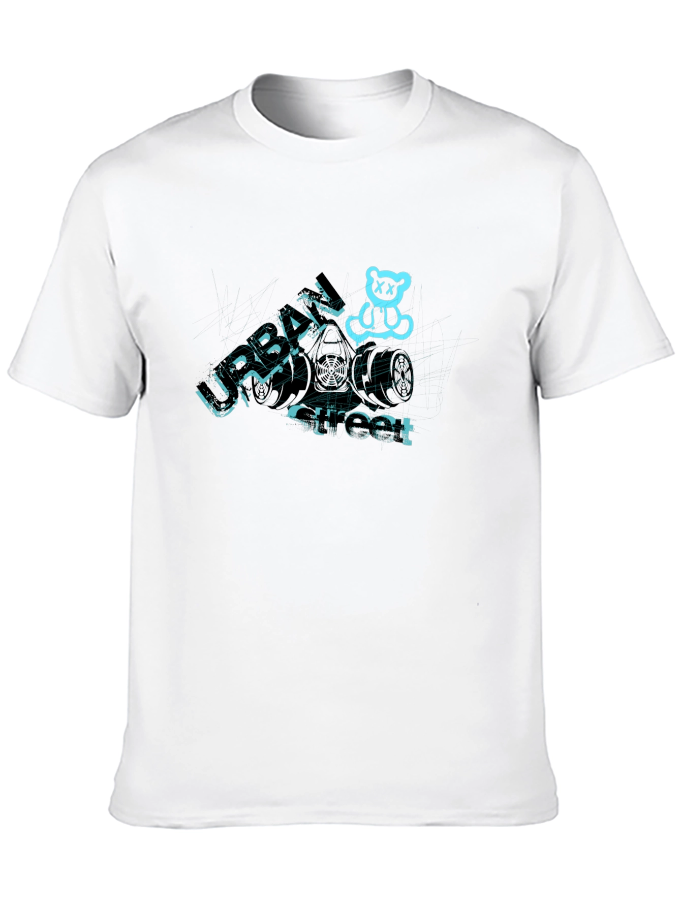 Urban Street Bear T-Shirt - Cool Graphic Tee