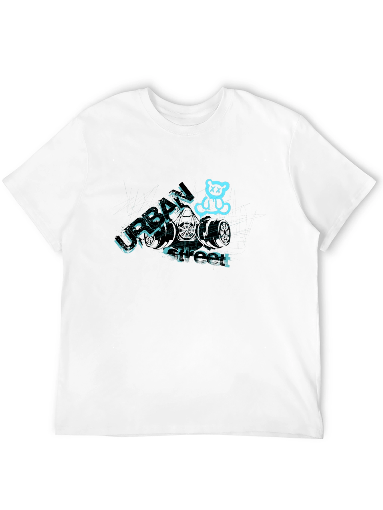 Urban Street Bear T-Shirt - Cool Graphic Tee