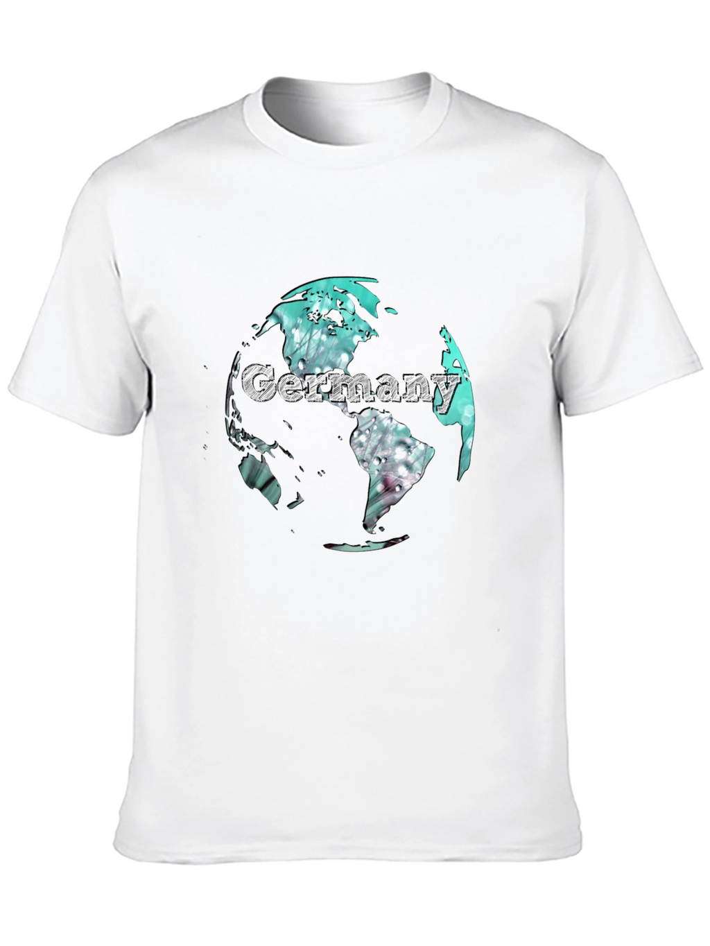 Germany Globe Graphic Print T-Shirt