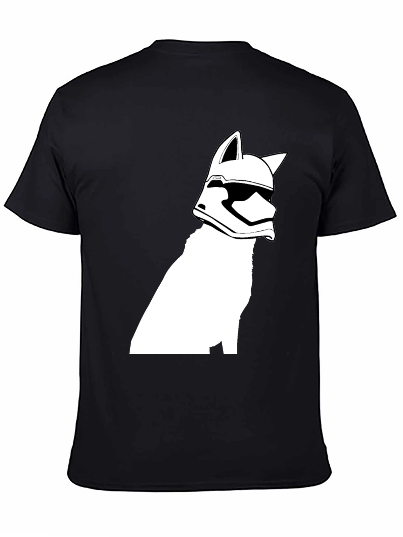 Stormtrooper Husky T-Shirt - Black Cotton Tee