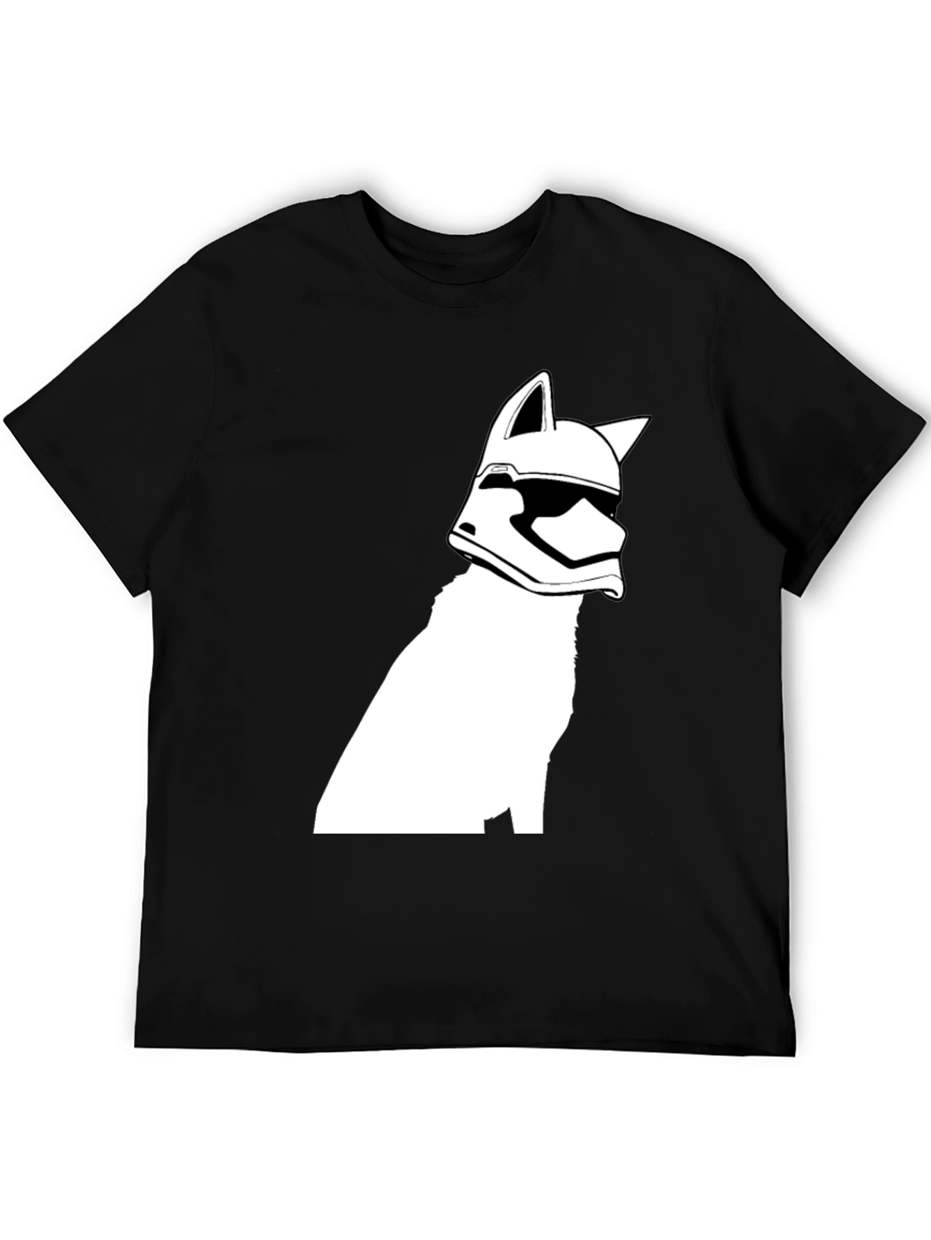 Stormtrooper Husky T-Shirt - Black Cotton Tee