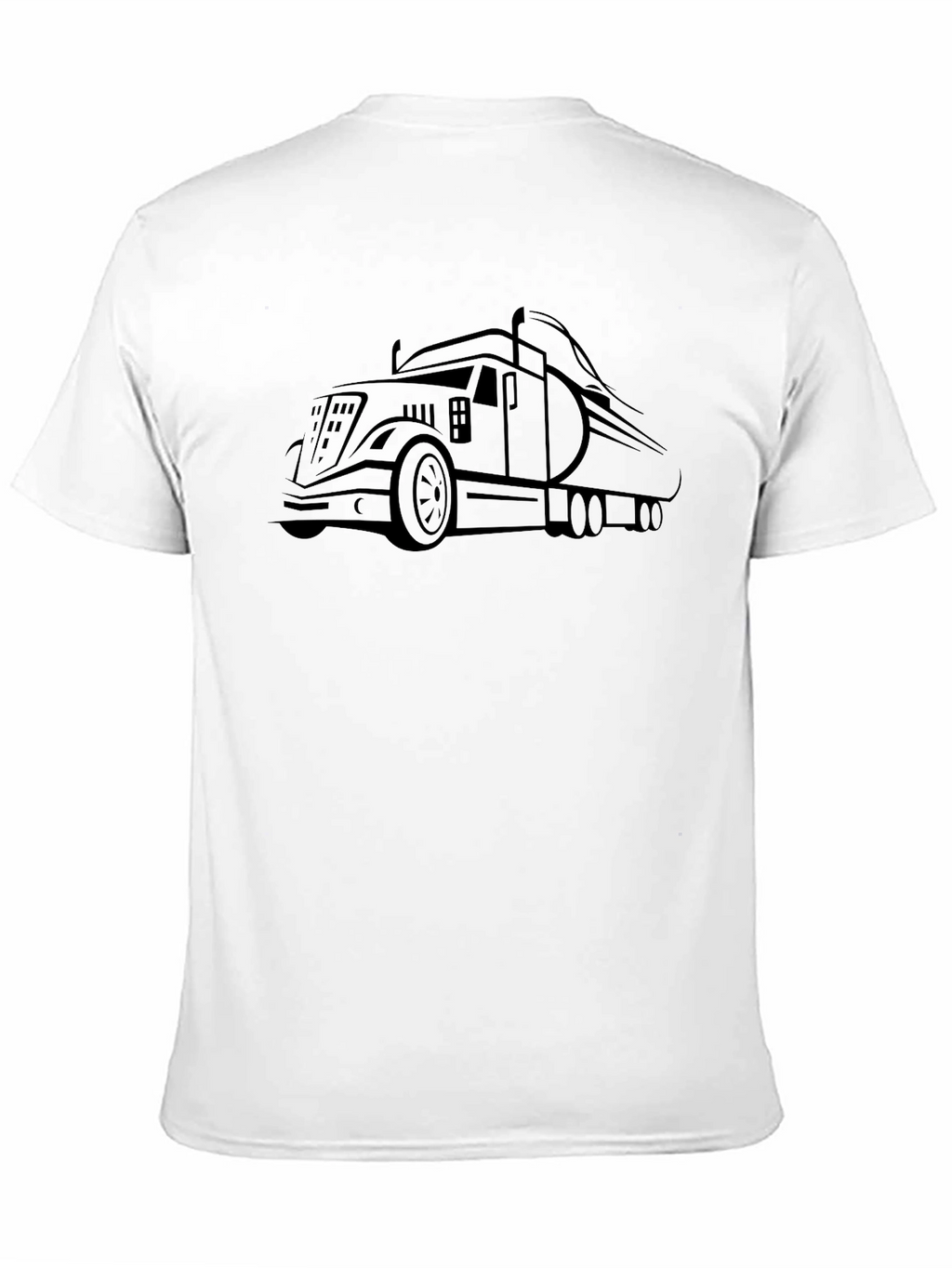 Black Truck Graphic Tee - Mens Casual Shirt