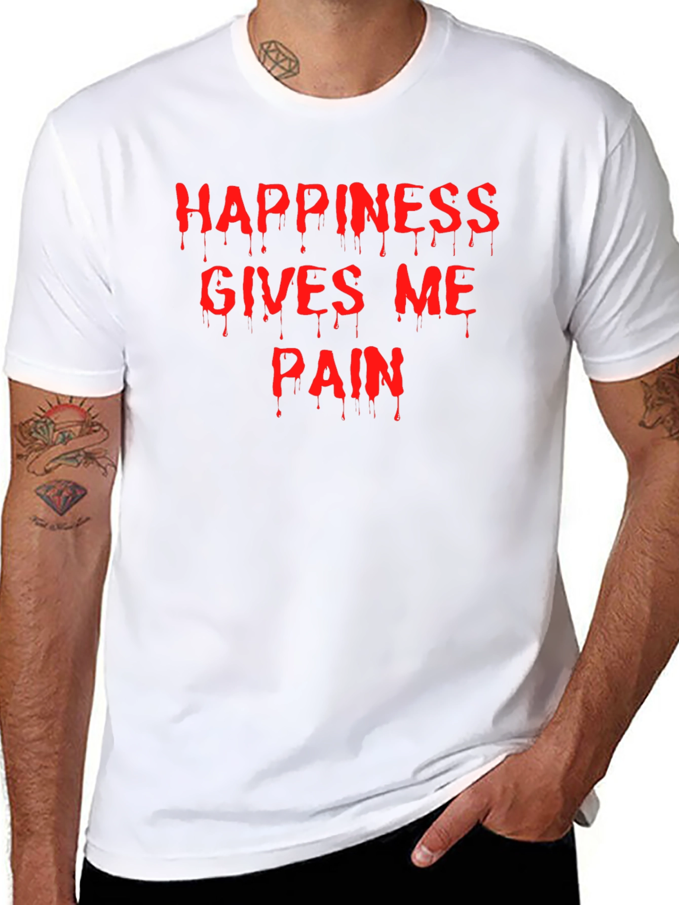 Happiness Gives Me Pain T-Shirt