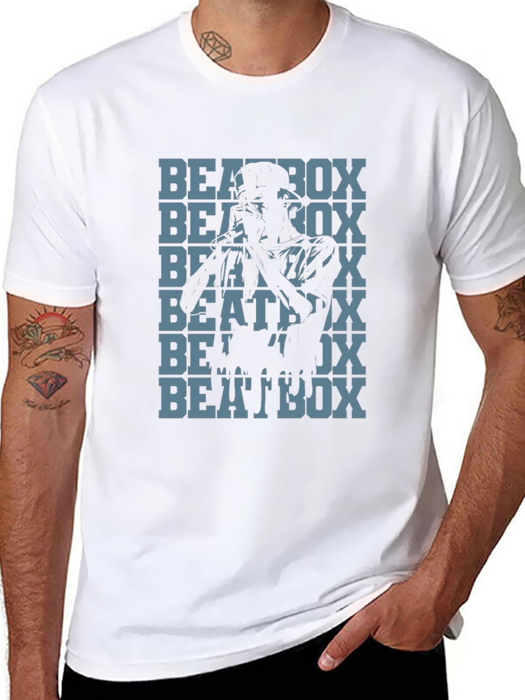 Beatbox Graphic T-Shirt - Cool Urban Style