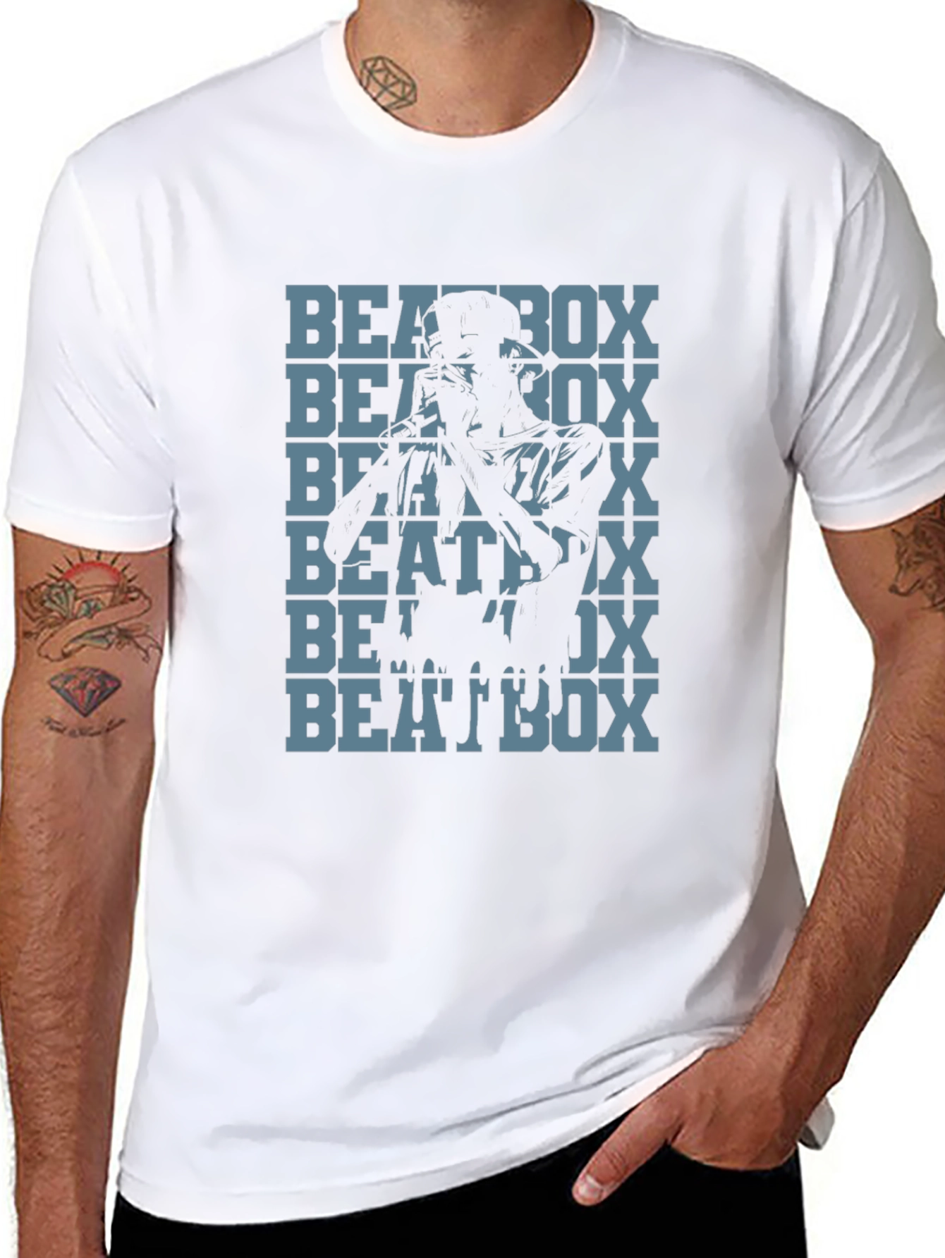 Beatbox Graphic T-Shirt - Cool Urban Style